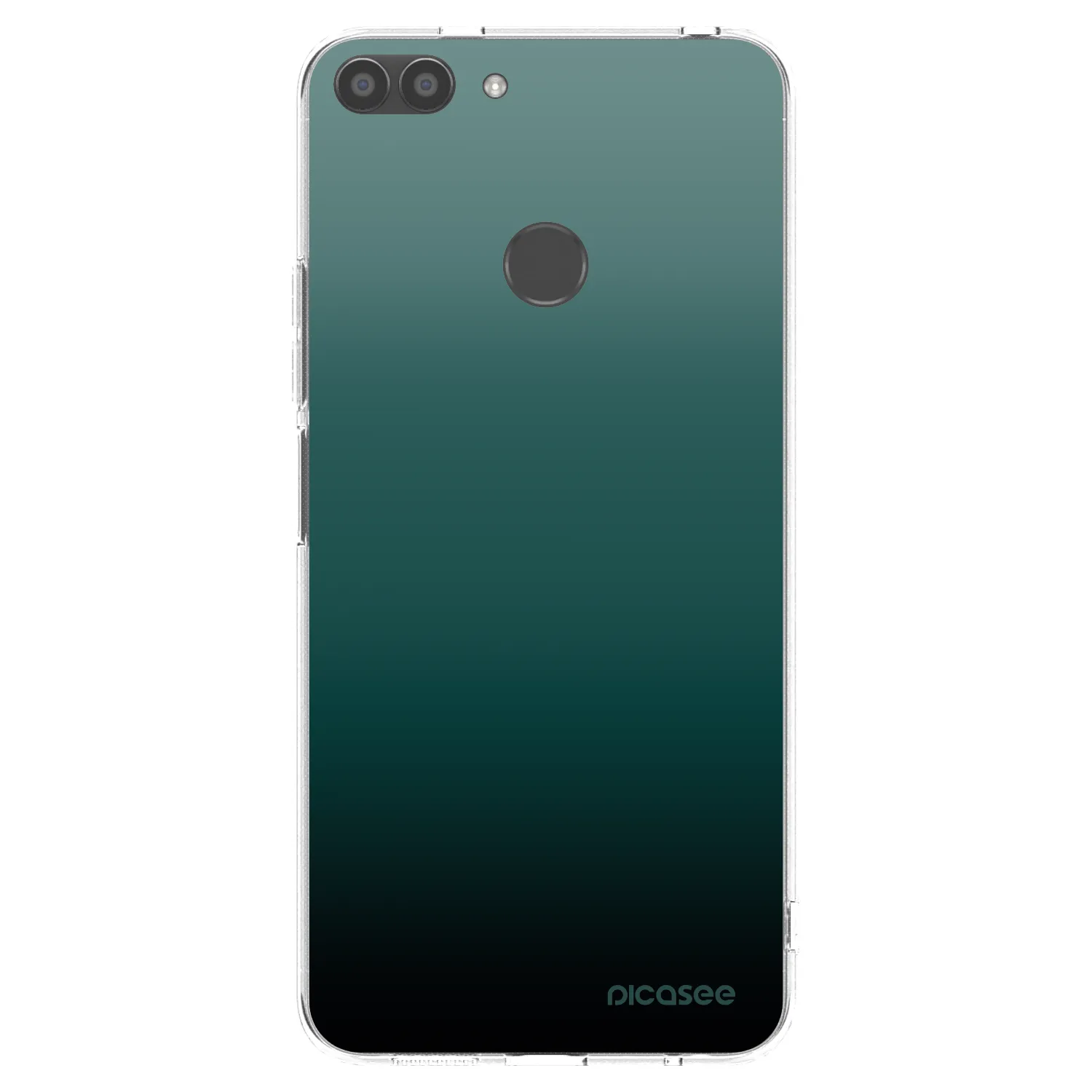 Picasee silikónový prehľadný obal pre Huawei P Smart - Verdant Fade