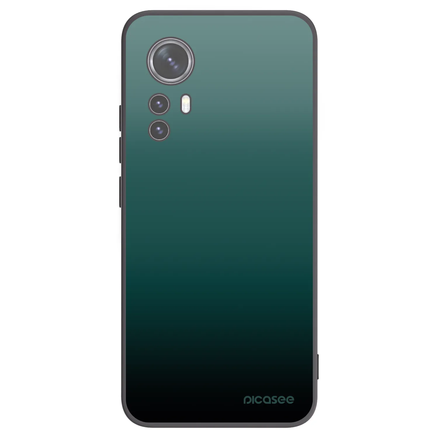 Picasee silikónový čierny obal pre Xiaomi 12X - Verdant Fade