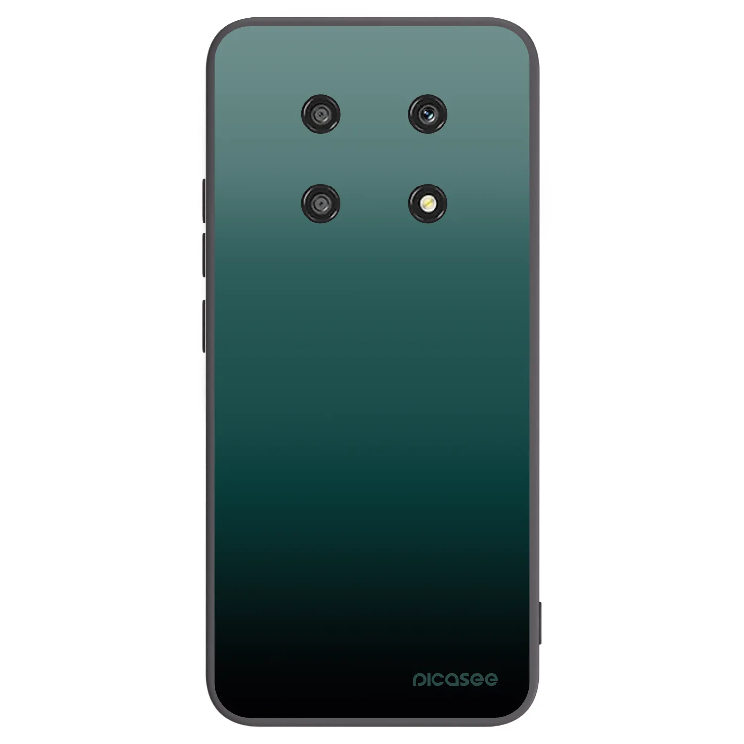 Picasee silikónový čierny obal pre Honor Magic4 Lite 5G - Verdant Fade