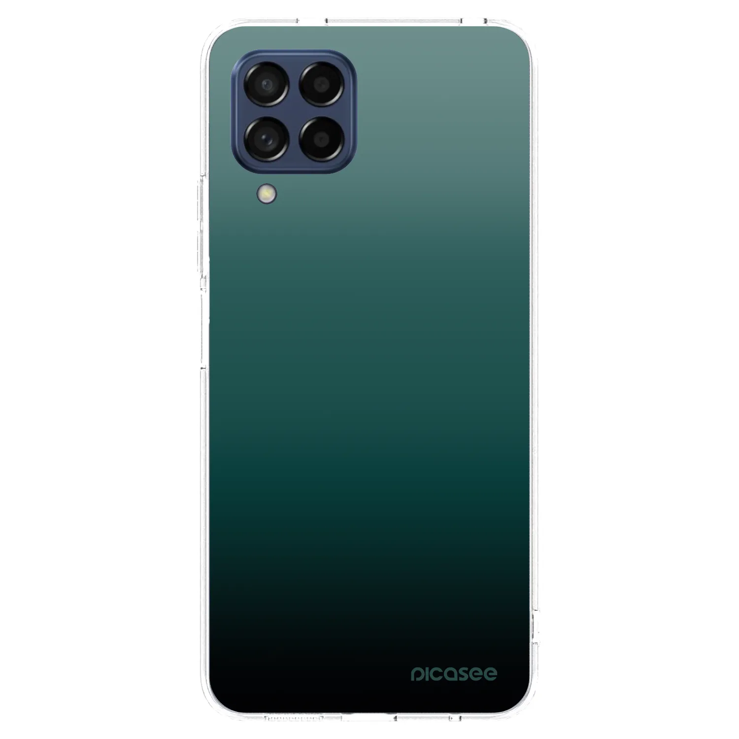 Picasee silikónový prehľadný obal pre Samsung Galaxy M53 5G - Verdant Fade