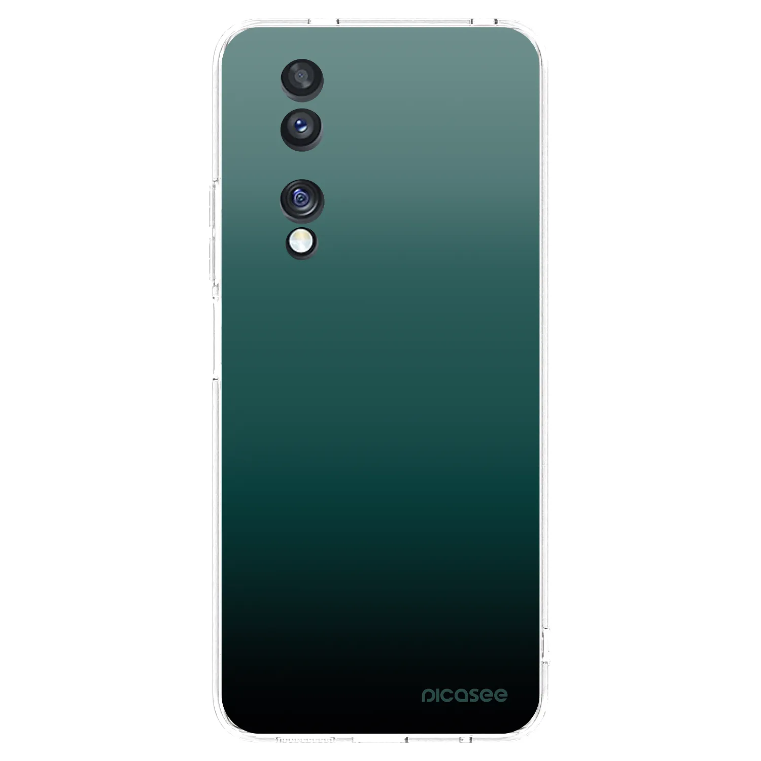 Picasee silikónový prehľadný obal pre Honor 70 - Verdant Fade