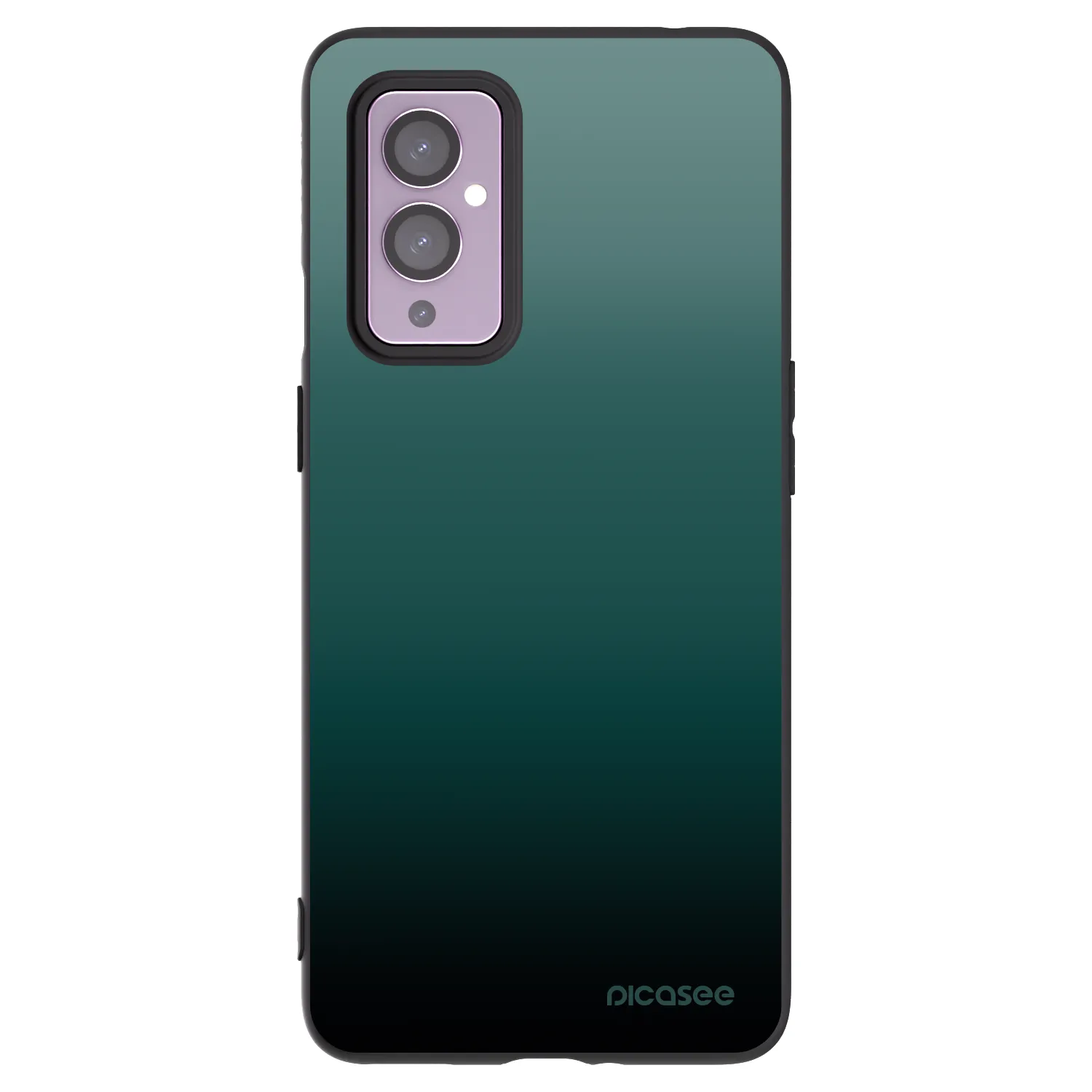 Picasee silikónový čierny obal pre OnePlus 9 - Verdant Fade