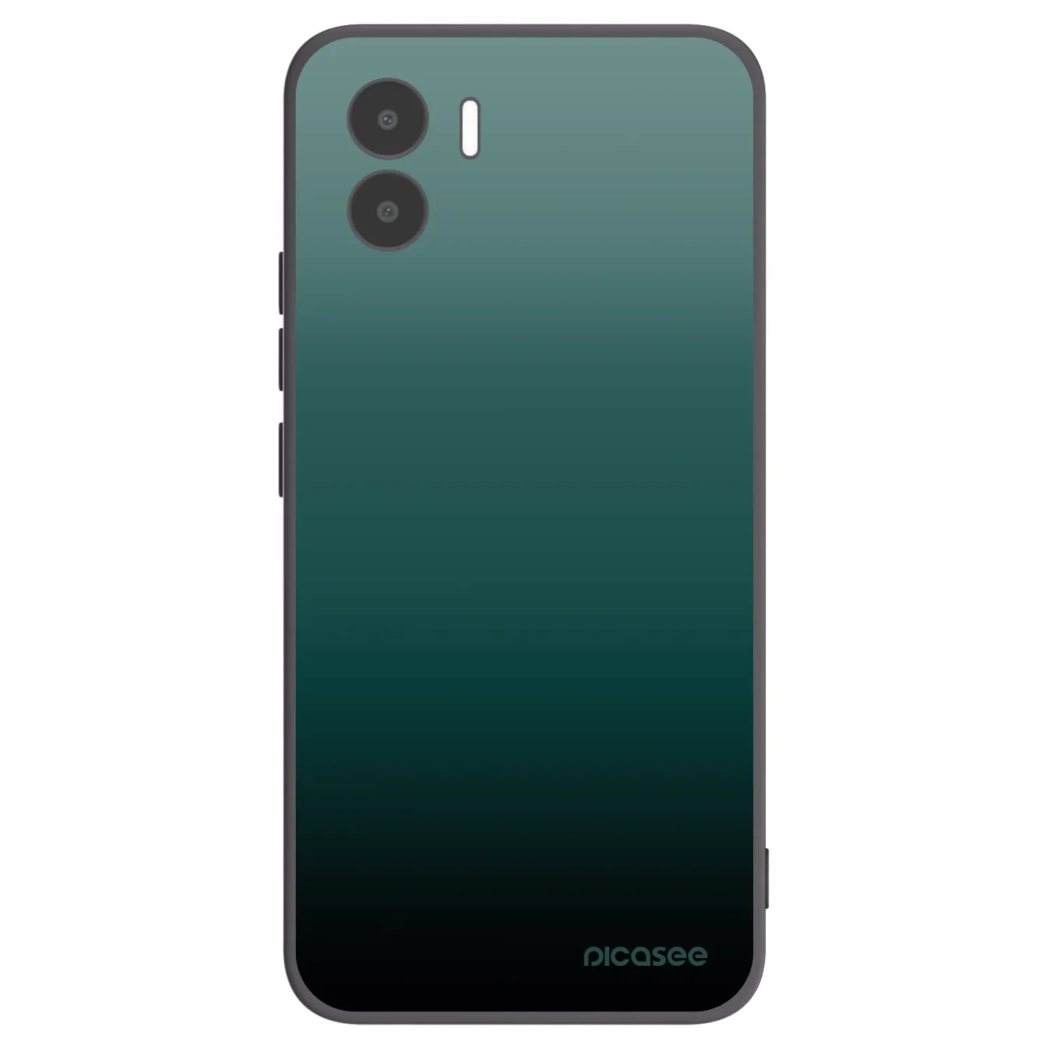Picasee silikónový čierny obal pre Xiaomi Redmi A1 - Verdant Fade