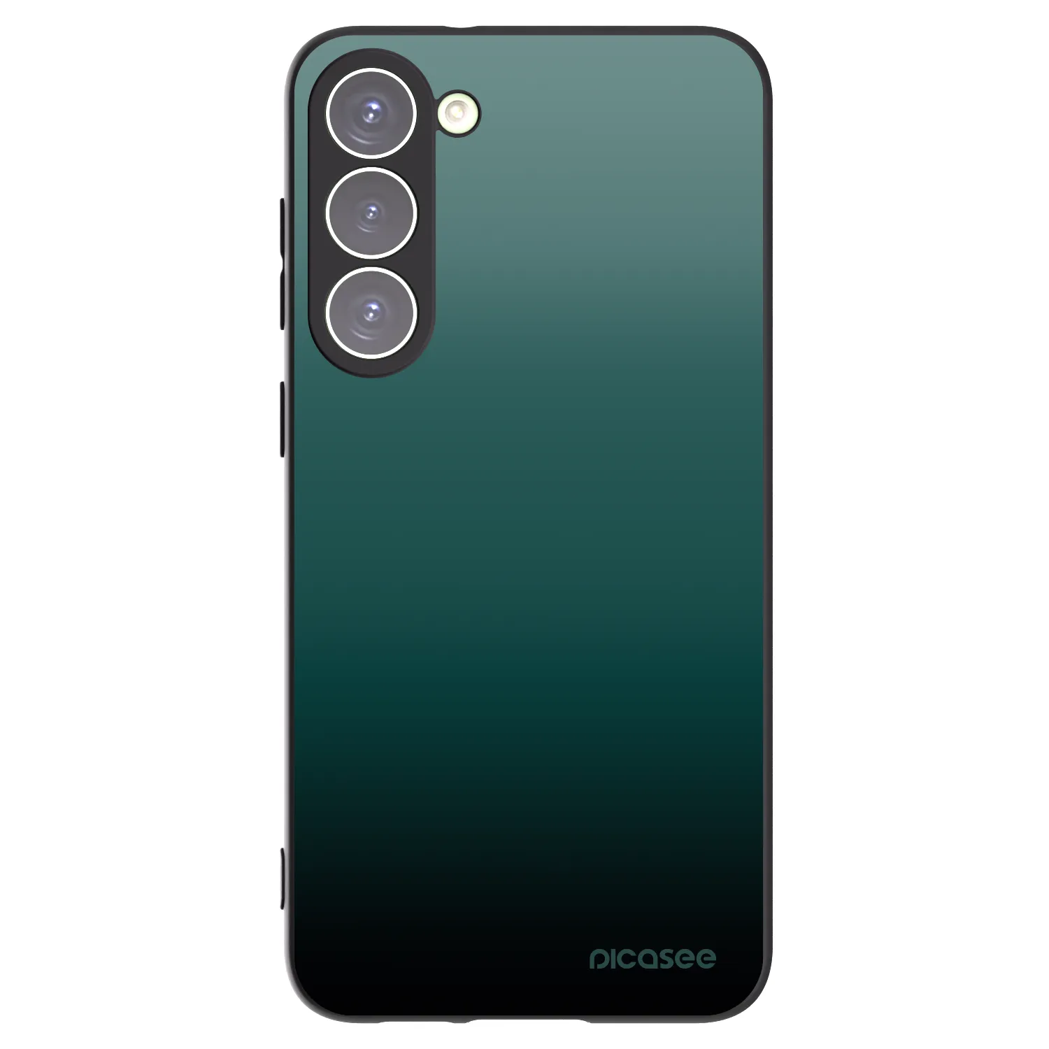 Picasee silikónový čierny obal pre Samsung Galaxy S23+ 5G - Verdant Fade