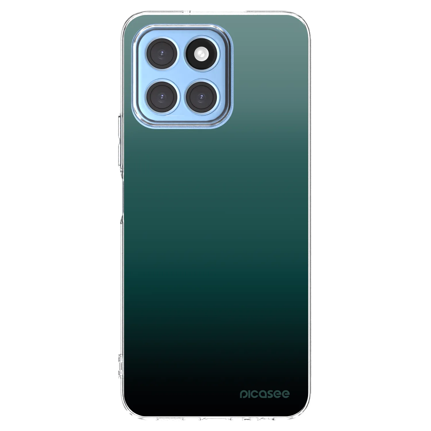 Picasee silikónový prehľadný obal pre Honor X6 - Verdant Fade