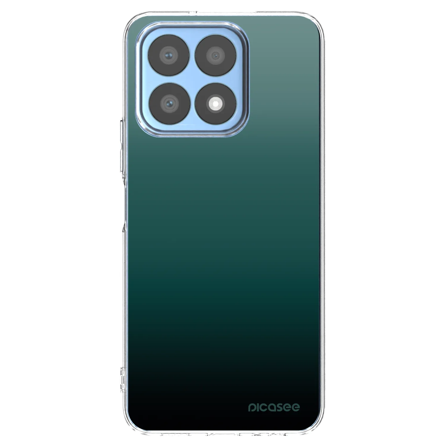 Picasee silikónový prehľadný obal pre Honor X8a - Verdant Fade