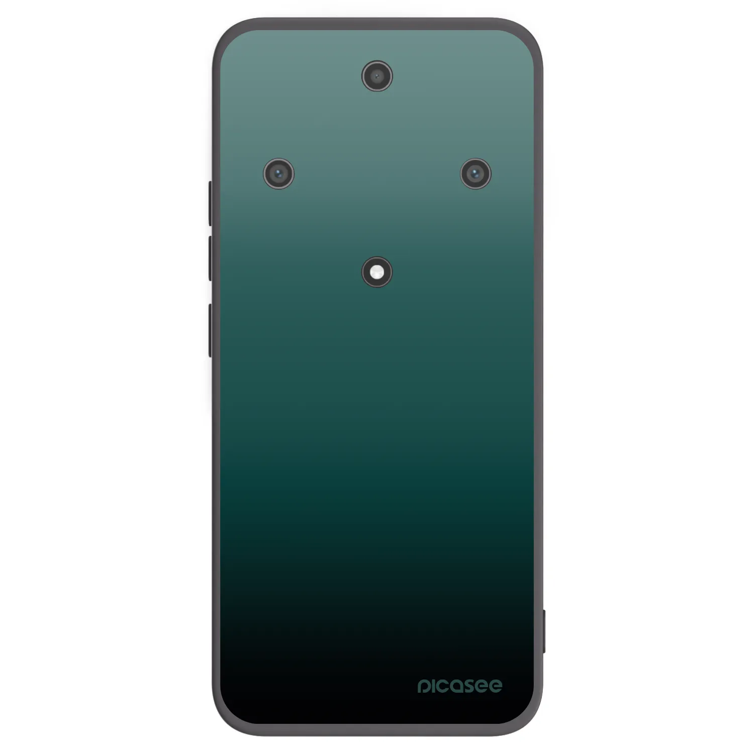 Picasee silikónový čierny obal pre Honor Magic5 Lite 5G - Verdant Fade