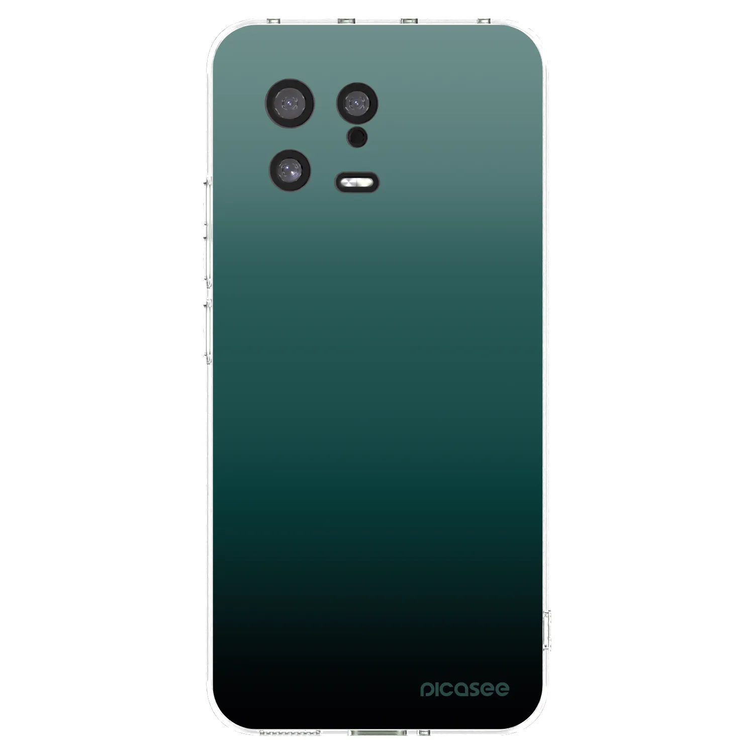 Silikónový prehľadný obal pre Xiaomi 13 - Verdant Fade