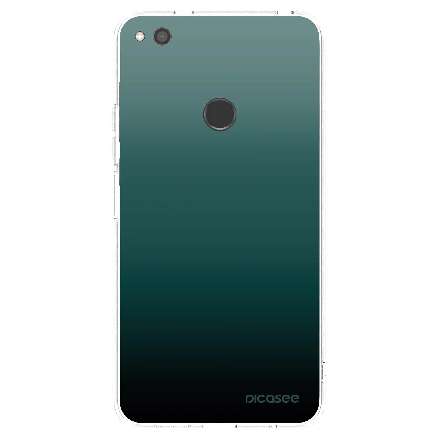 Picasee silikónový prehľadný obal pre Huawei P9 Lite 2017 - Verdant Fade