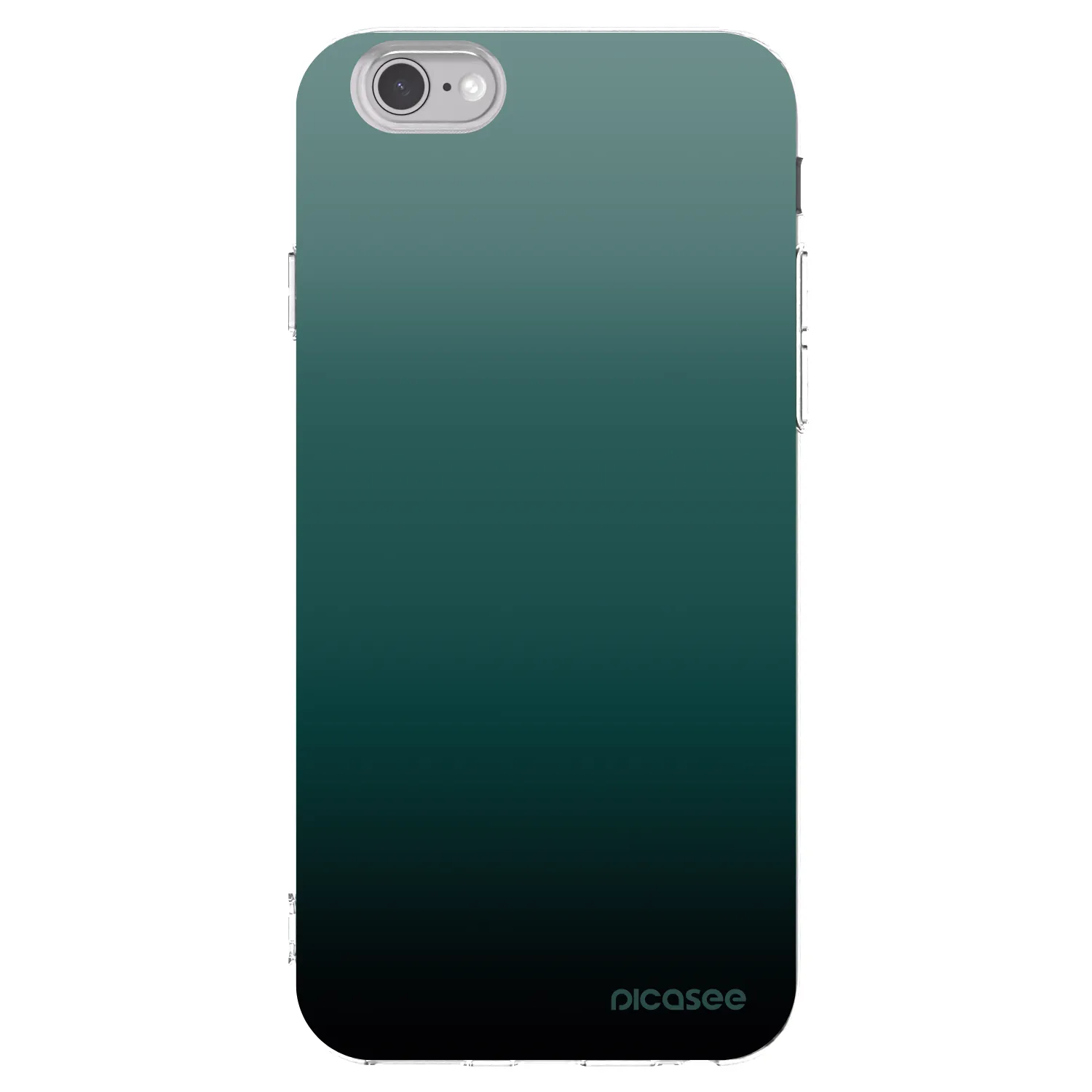 Picasee silikónový prehľadný obal pre Apple iPhone 6/6S - Verdant Fade