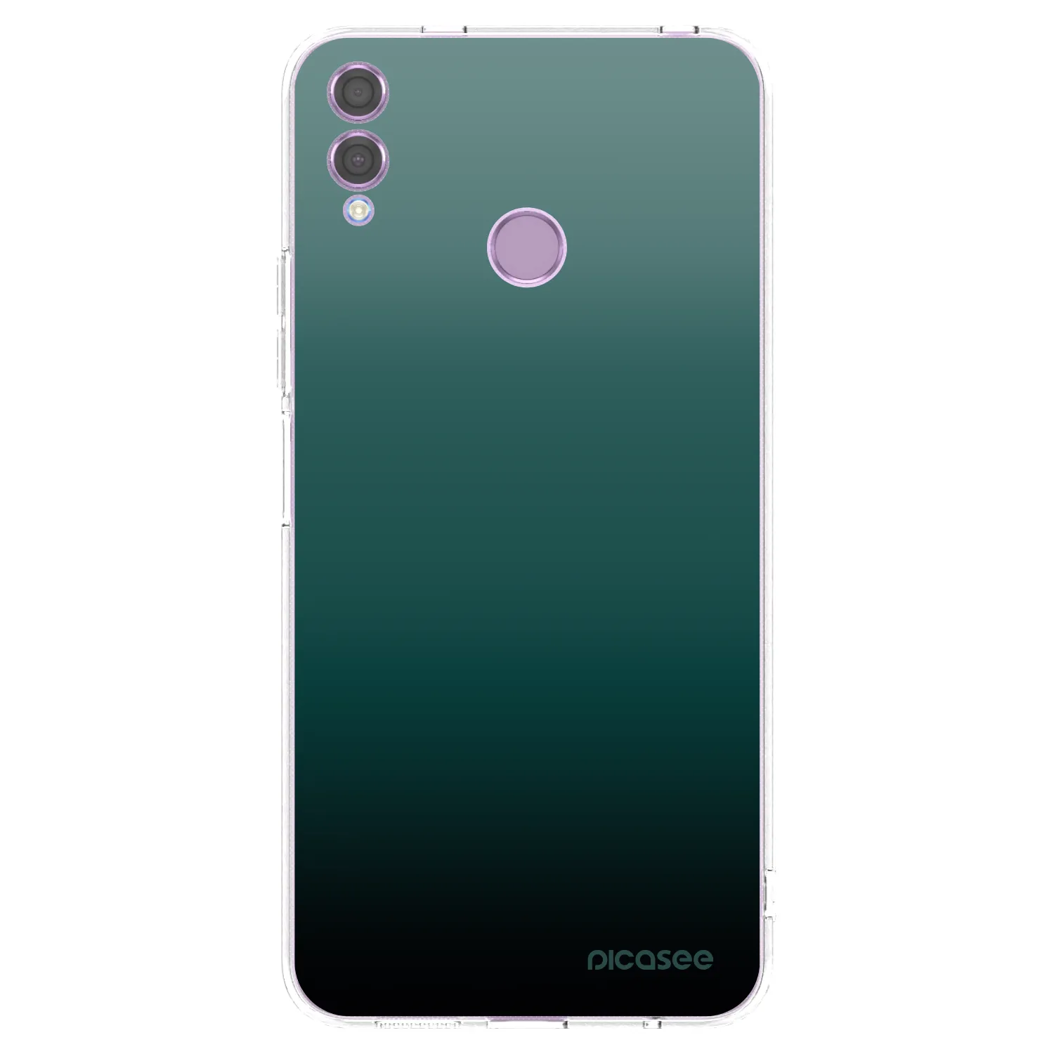 Silikónový prehľadný obal pre Honor 8X - Verdant Fade