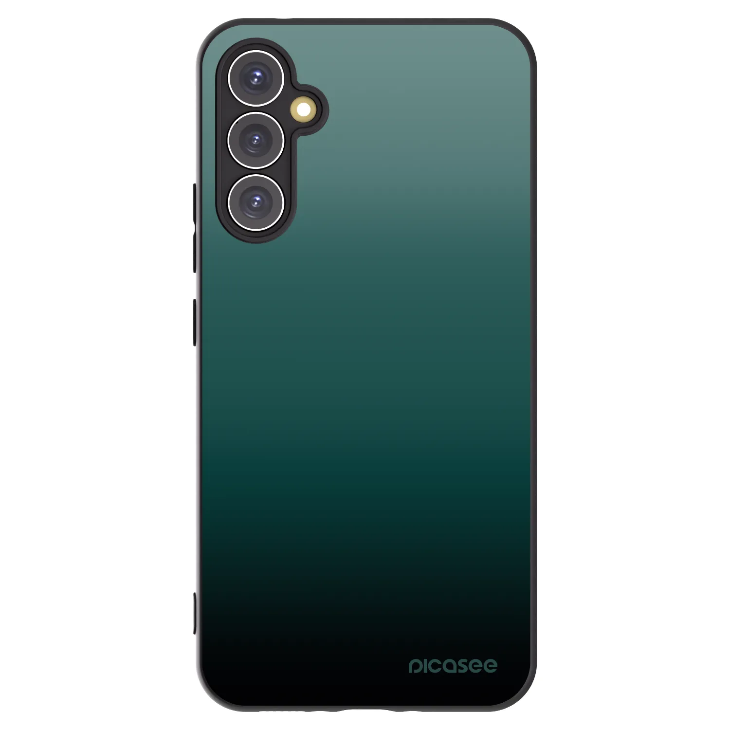Picasee silikónový čierny obal pre Samsung Galaxy A34 5G A346B - Verdant Fade