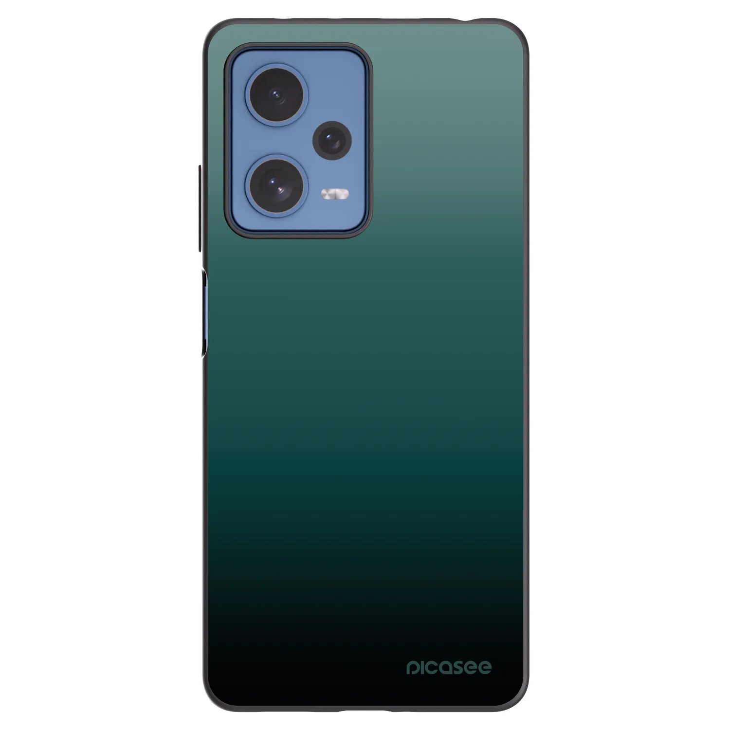 Picasee silikónový čierny obal pre Xiaomi Redmi Note 12 Pro 5G - Verdant Fade