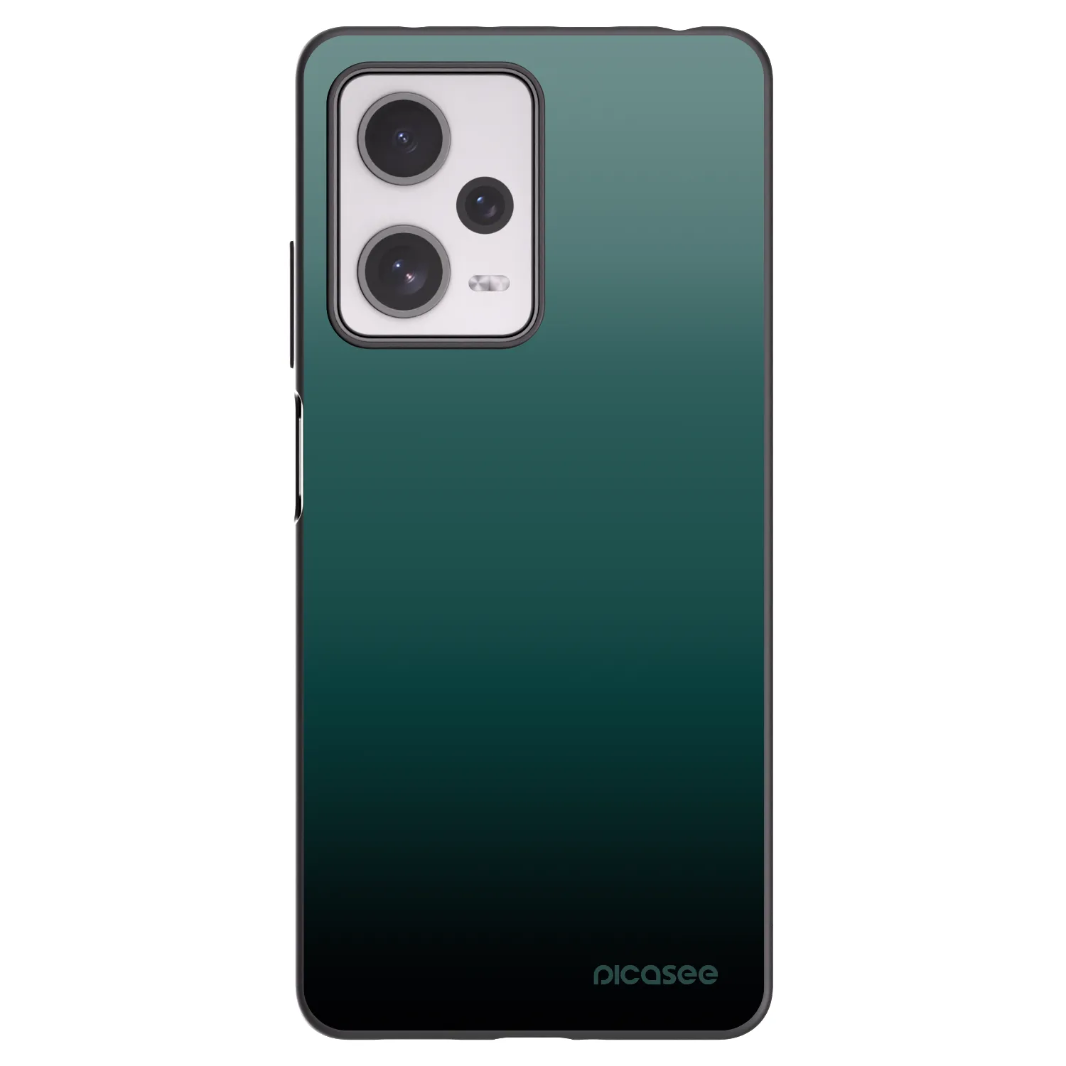 Picasee silikónový čierny obal pre Xiaomi Redmi Note 12 Pro+ 5G - Verdant Fade