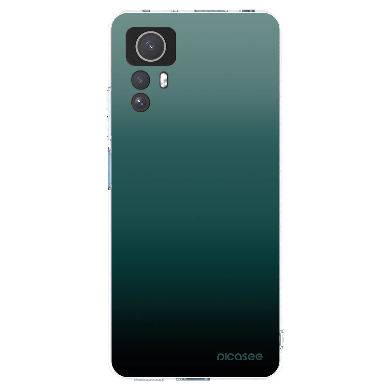 Picasee silikónový prehľadný obal pre Xiaomi Redmi Note 12S - Verdant Fade