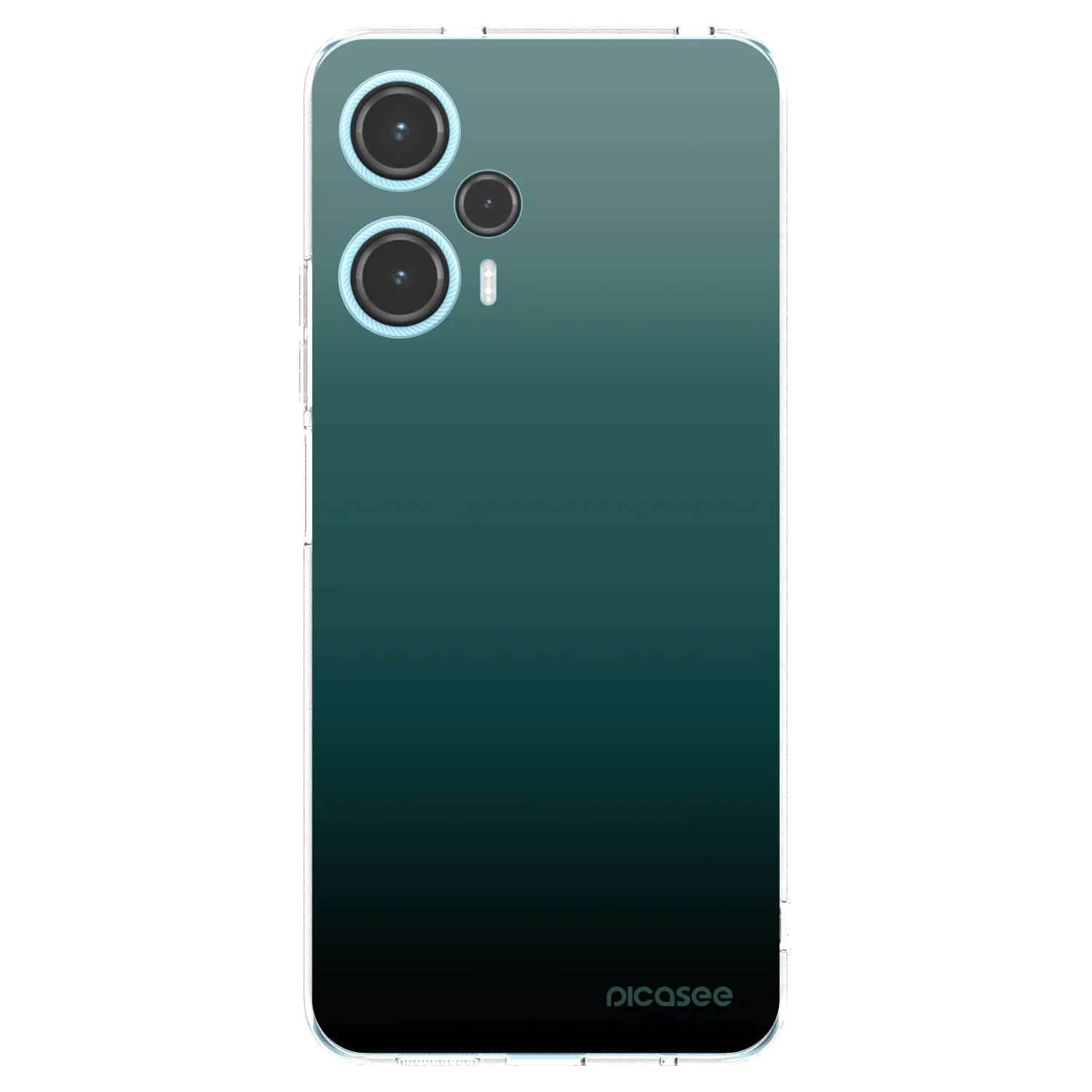 Picasee silikónový prehľadný obal pre Xiaomi Poco F5 - Verdant Fade