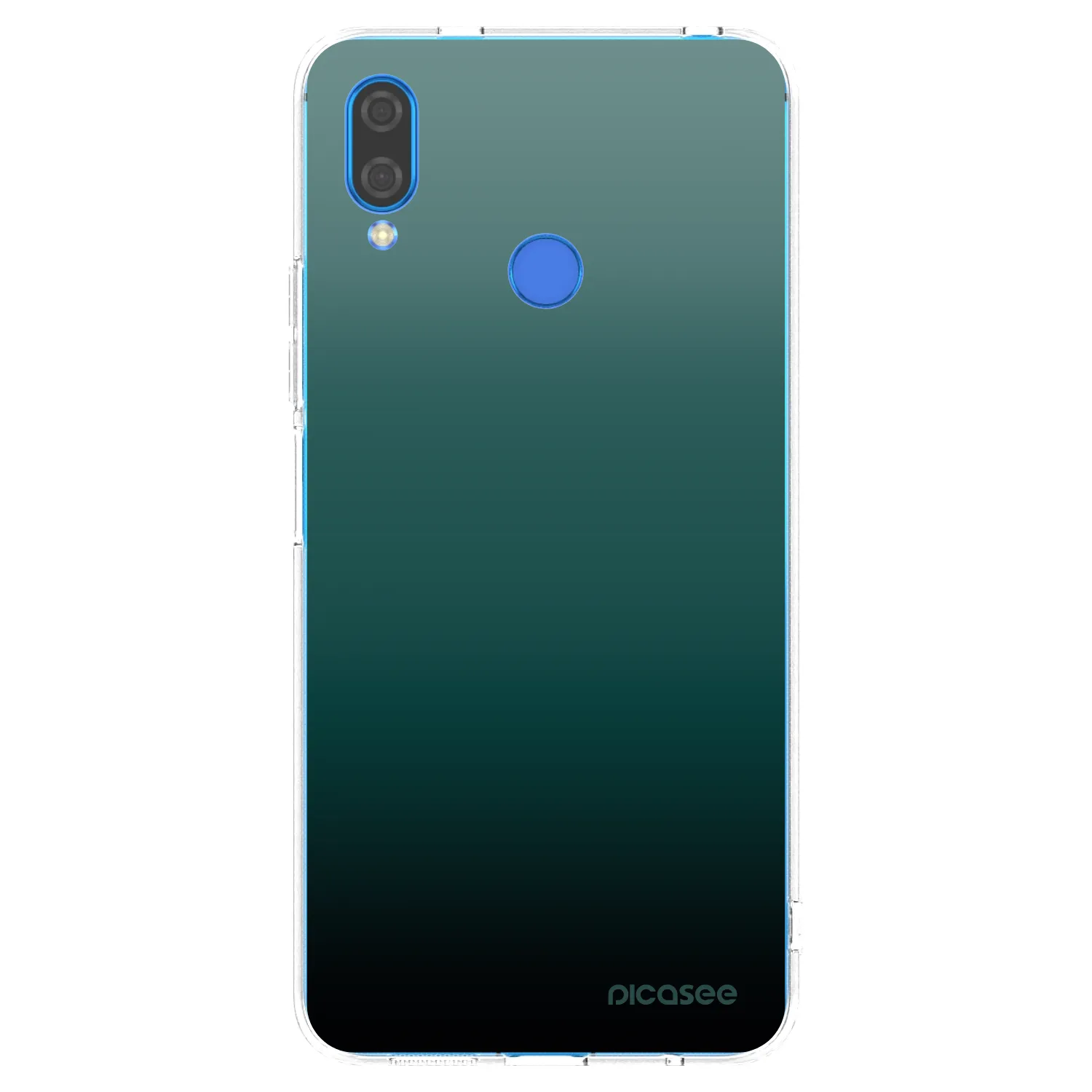 Picasee silikónový prehľadný obal pre Huawei Nova 3 - Verdant Fade