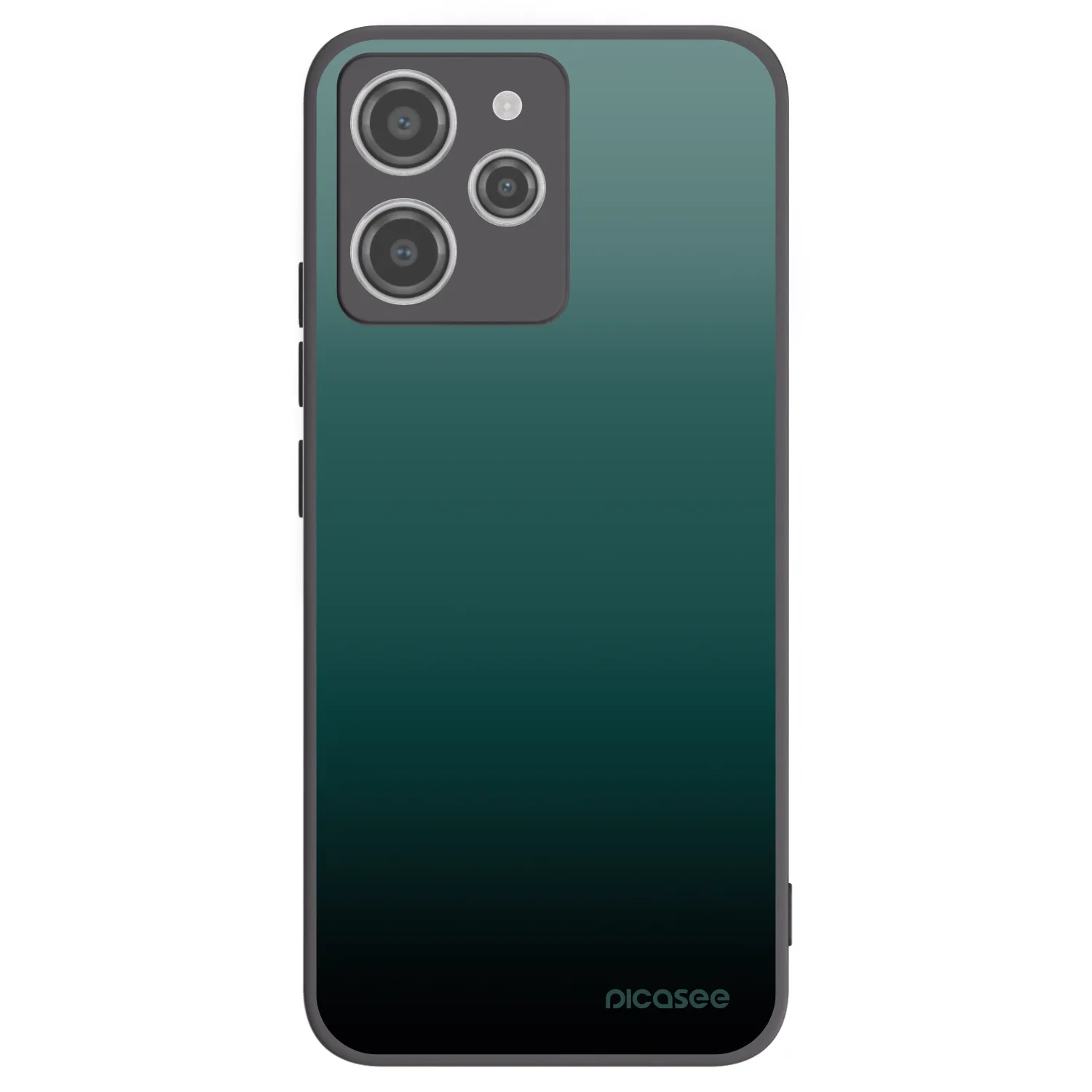 Silikónový čierny obal pre Xiaomi Redmi 12 4G - Verdant Fade