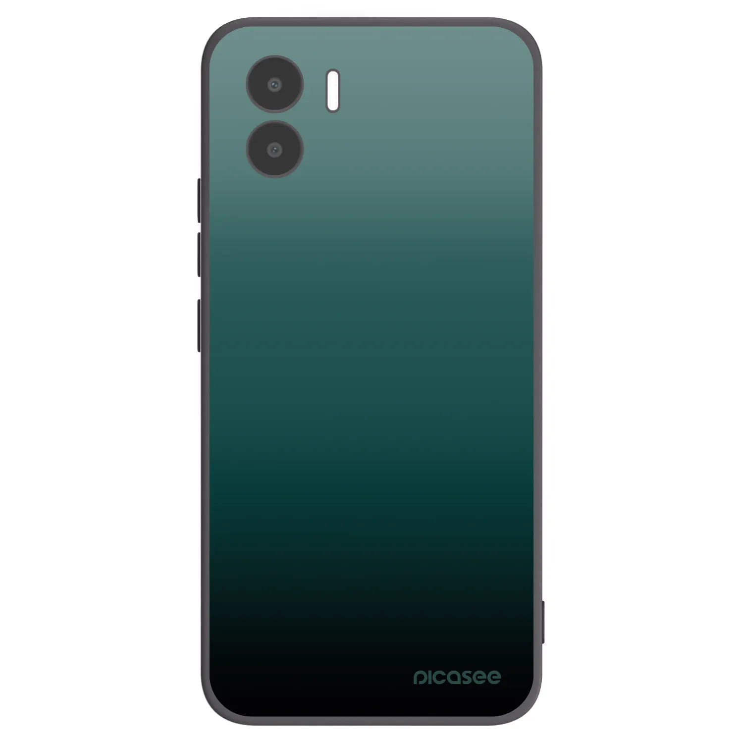 Picasee silikónový čierny obal pre Xiaomi Redmi A2 - Verdant Fade