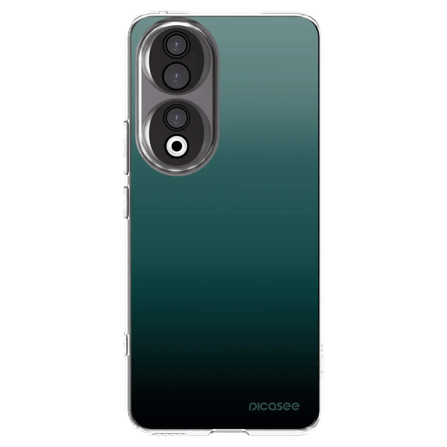 Picasee silikónový prehľadný obal pre Honor 90 5G - Verdant Fade