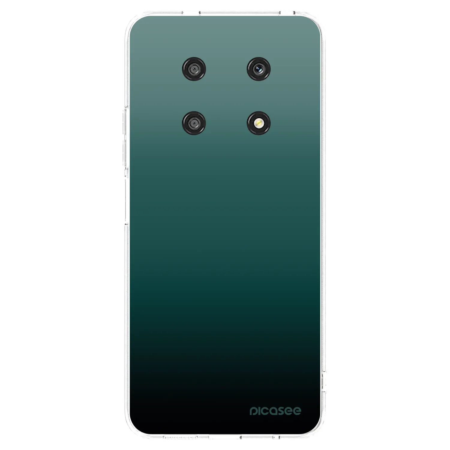 Picasee silikónový prehľadný obal pre Honor Magic4 Lite 5G - Verdant Fade