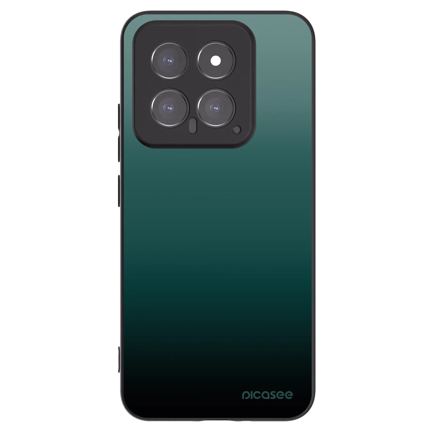 Picasee silikónový čierny obal pre Xiaomi 14 - Verdant Fade