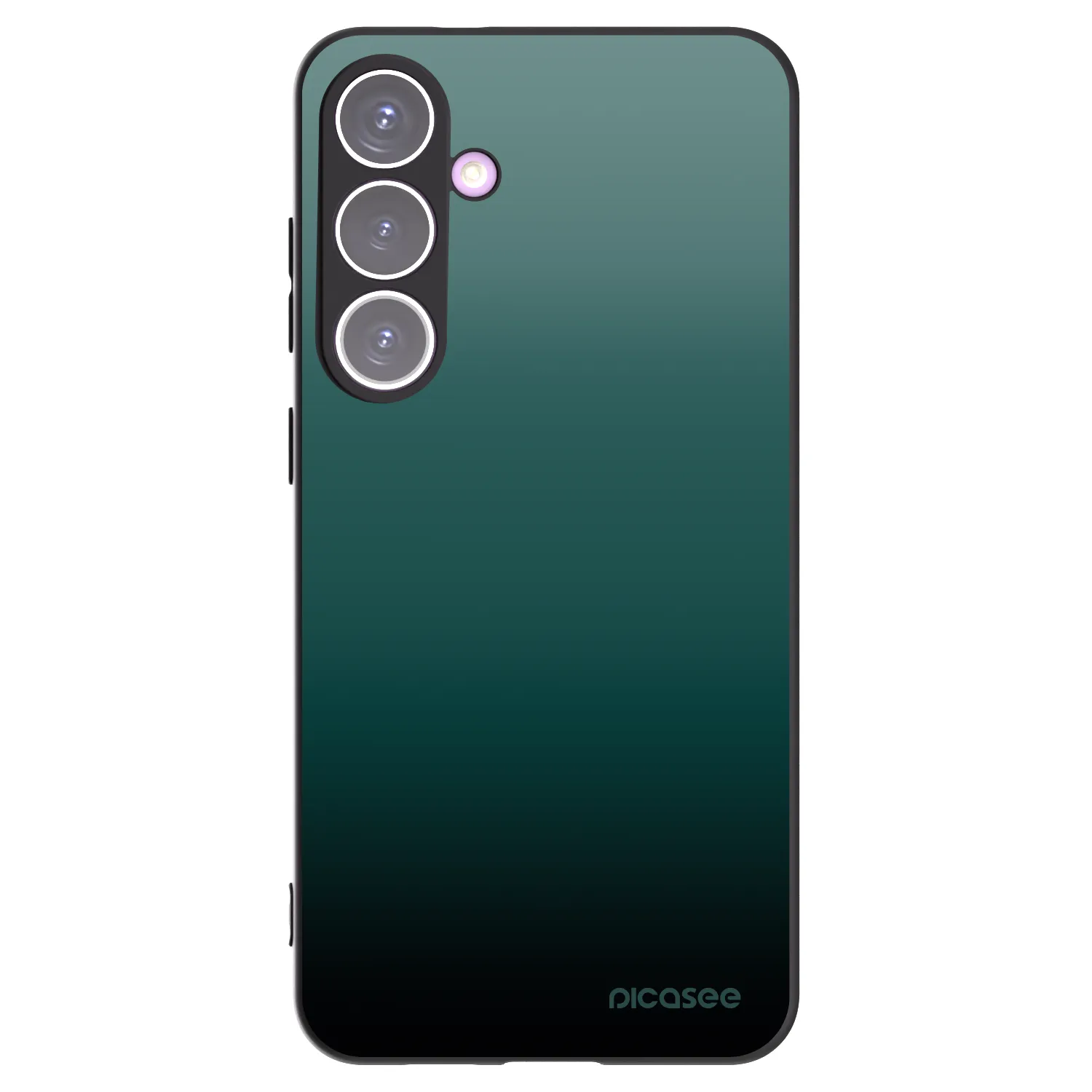 Picasee silikónový čierny obal pre Samsung Galaxy S24+ S926B 5G - Verdant Fade