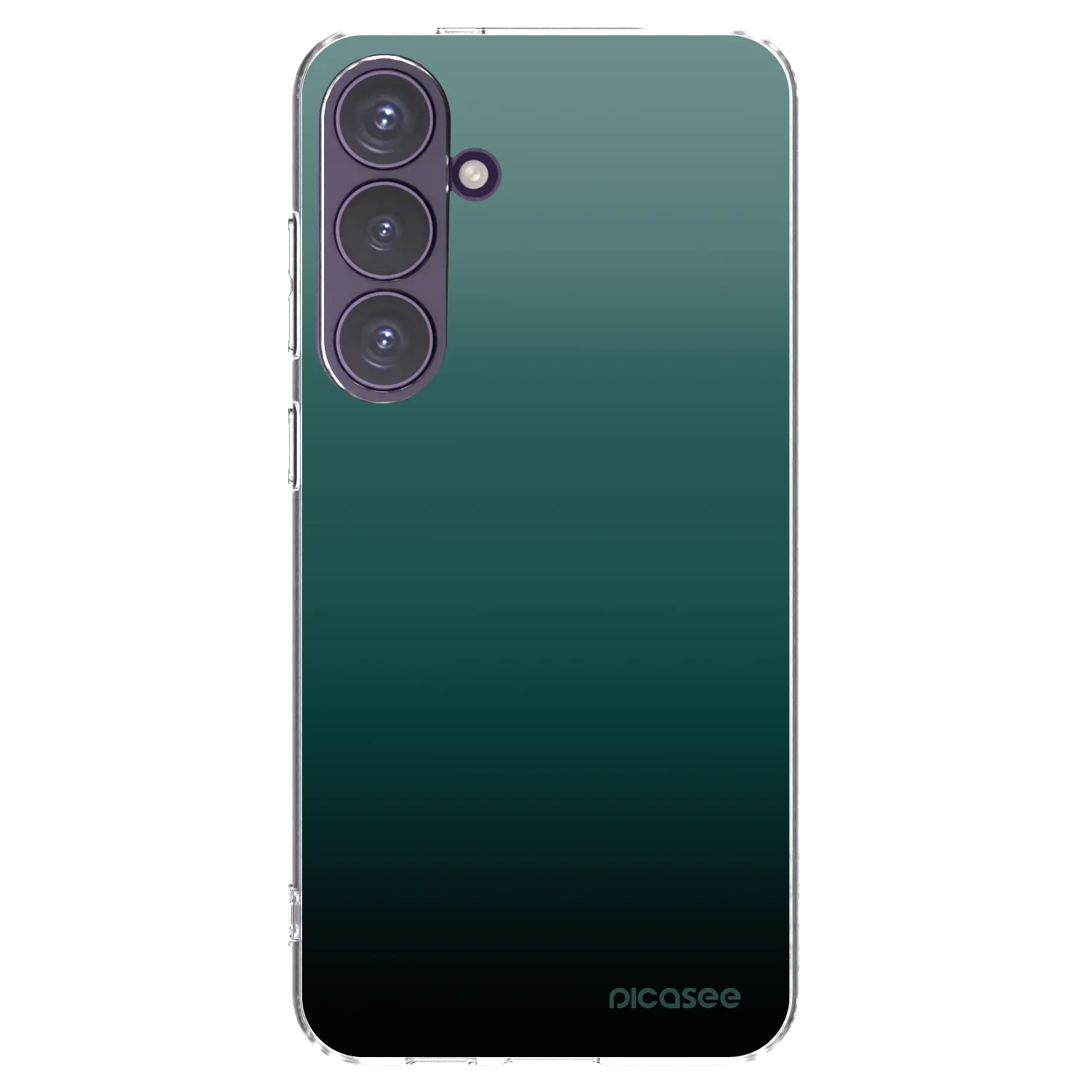 Picasee silikónový prehľadný obal pre Samsung Galaxy S24+ S926B 5G - Verdant Fade