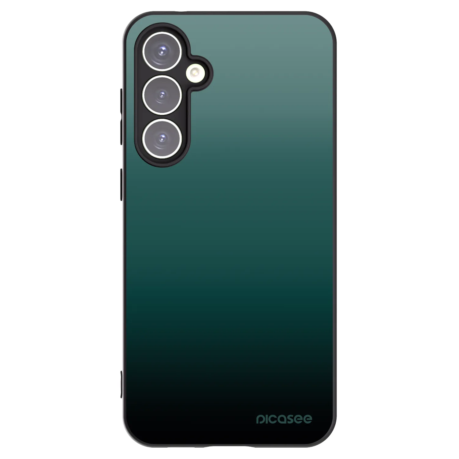 Picasee silikónový čierny obal pre Samsung Galaxy S23 FE S711B - Verdant Fade