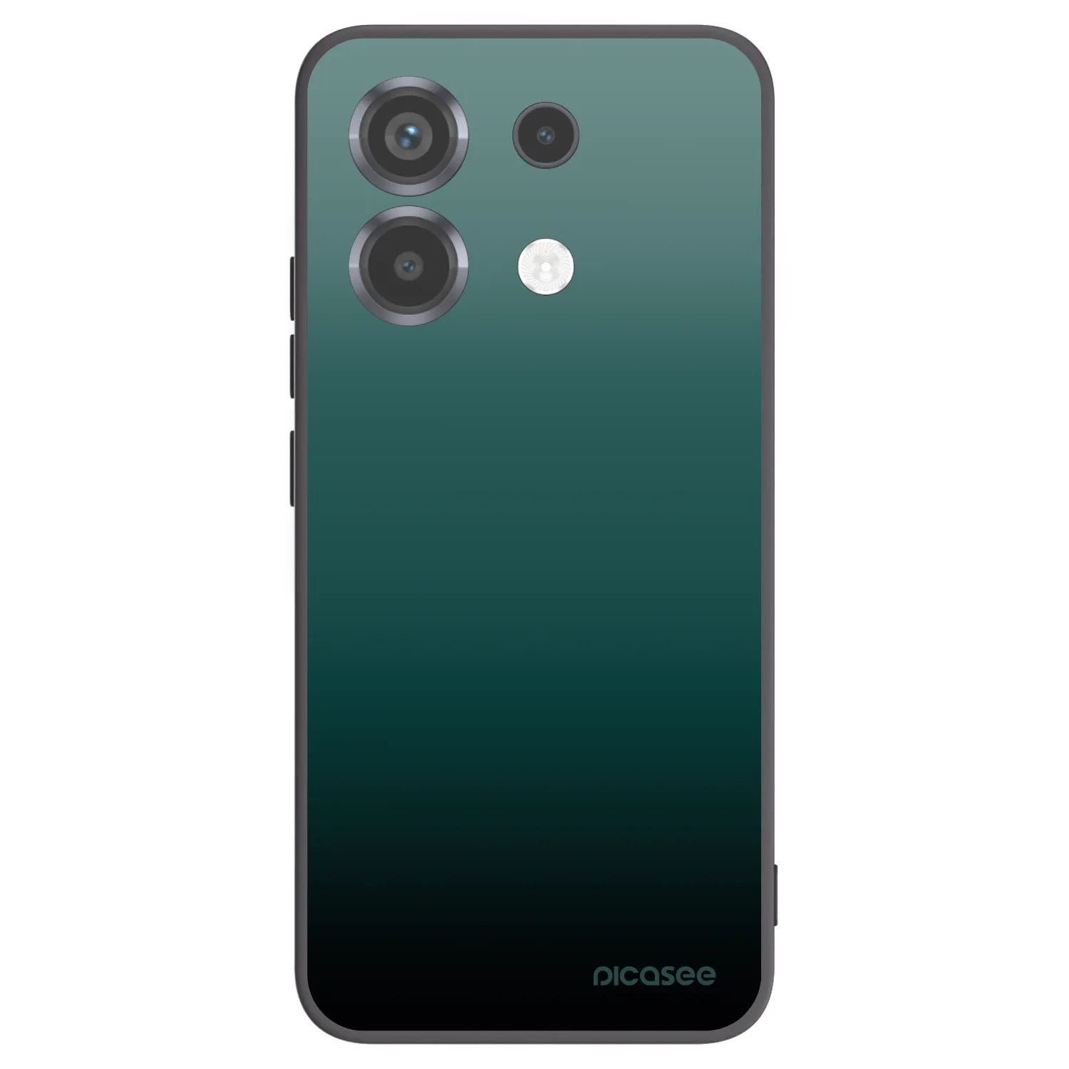 Picasee silikónový čierny obal pre Xiaomi Poco X6 - Verdant Fade