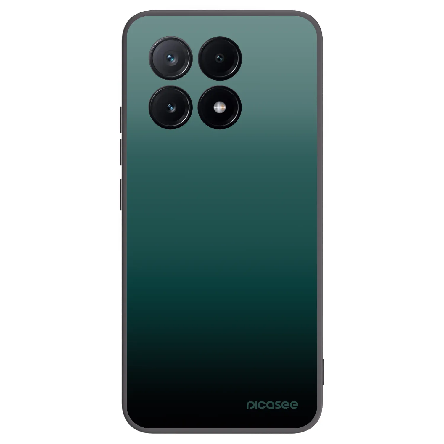 Picasee silikónový čierny obal pre Xiaomi Poco X6 Pro - Verdant Fade