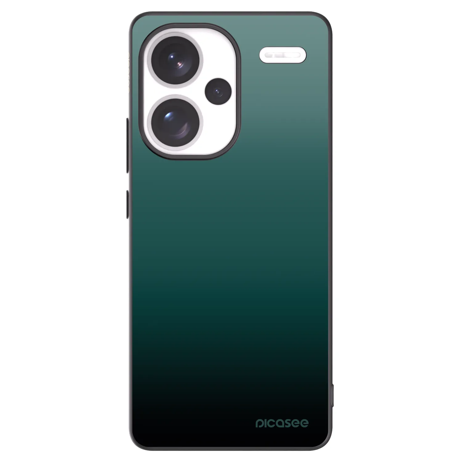 Silikónový čierny obal pre Xiaomi Redmi Note 13 Pro+ 5G - Verdant Fade