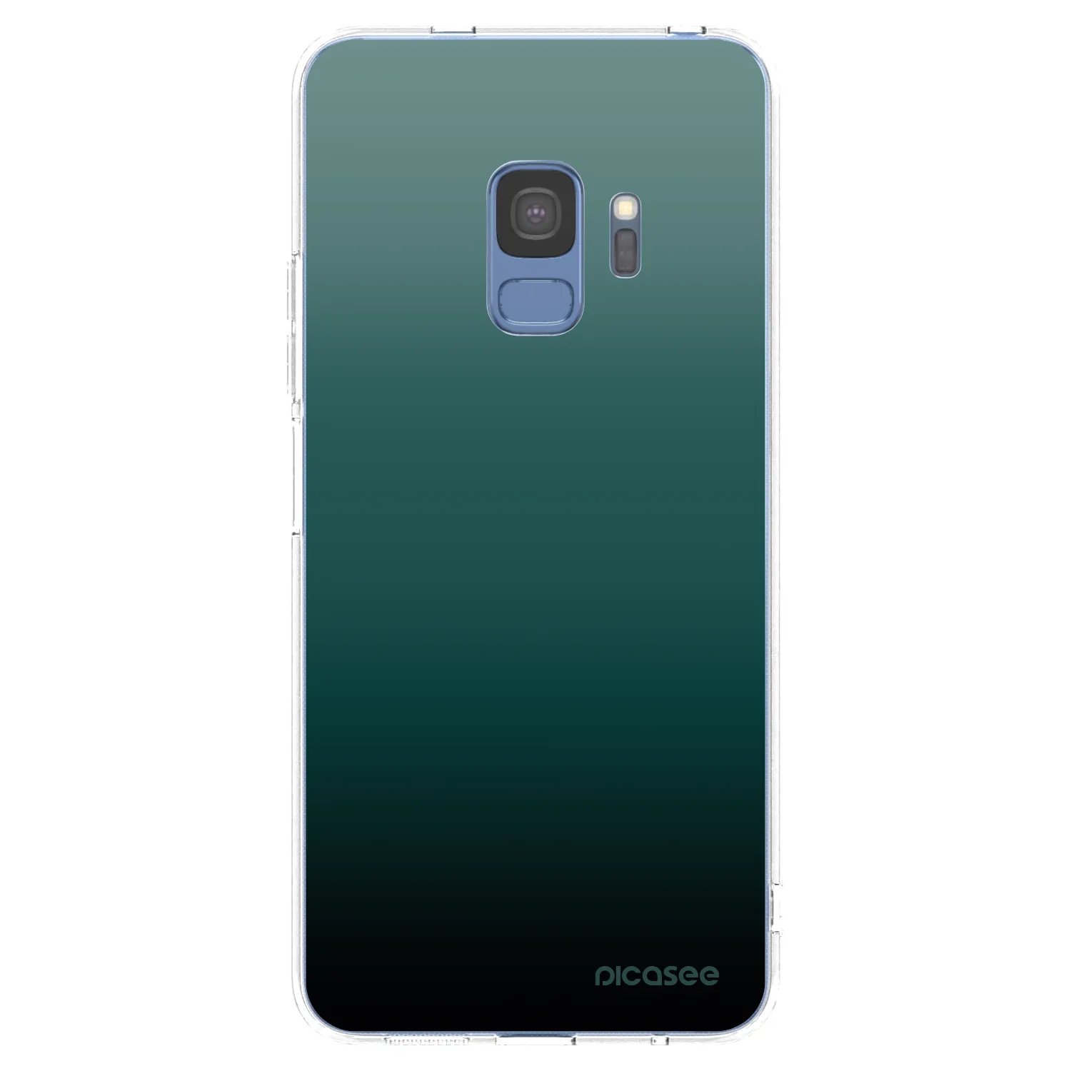 Picasee silikónový prehľadný obal pre Samsung Galaxy S9 G960F - Verdant Fade