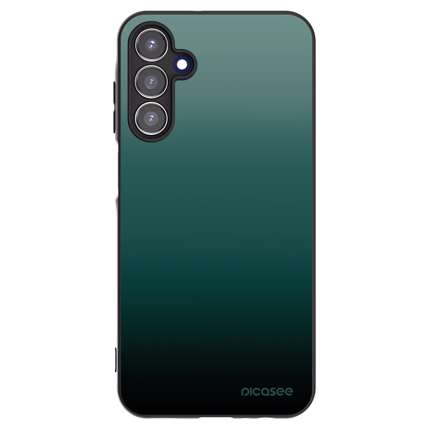 Picasee silikónový čierny obal pre Samsung Galaxy A15 A156B 5G - Verdant Fade