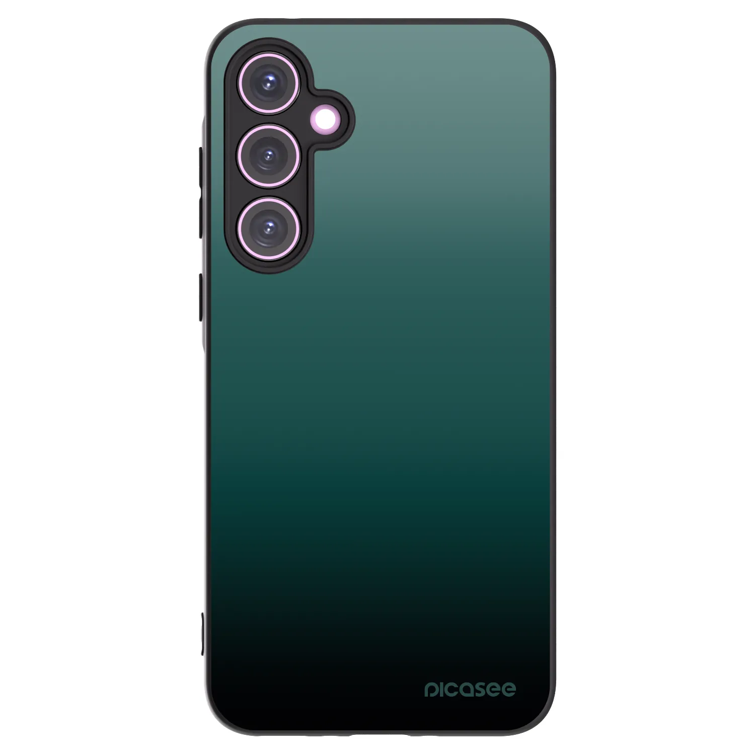 Picasee silikónový čierny obal pre Samsung Galaxy A35 5G A356B - Verdant Fade