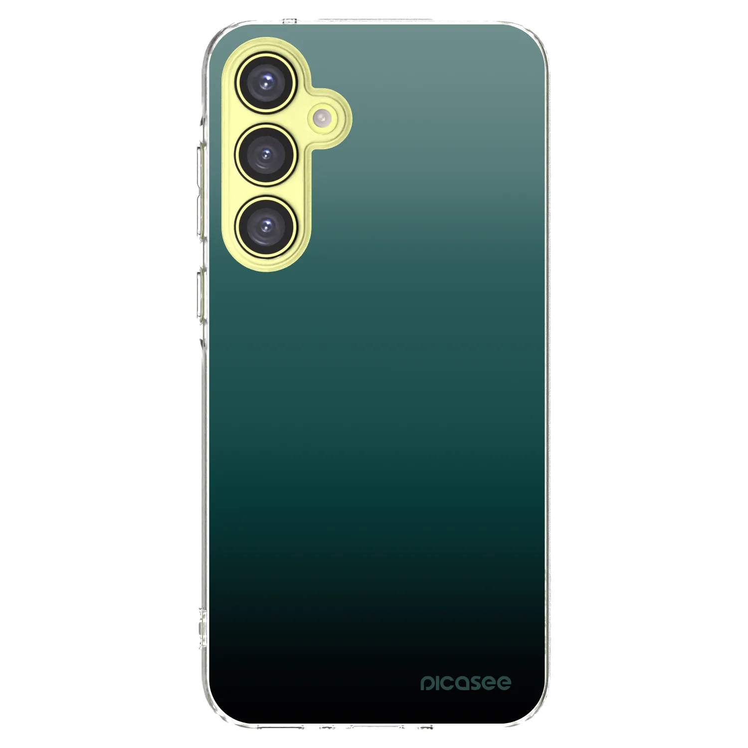 Picasee silikónový prehľadný obal pre Samsung Galaxy A35 5G A356B - Verdant Fade