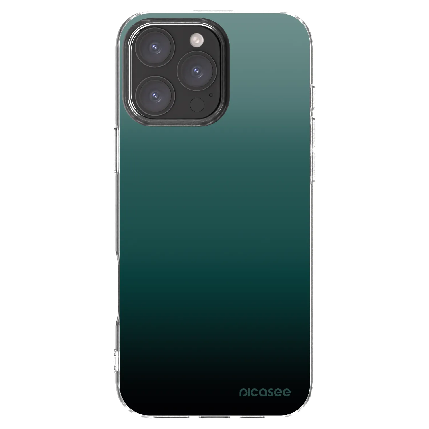 Picasee silikónový prehľadný obal pre Apple iPhone 16 Pro Max - Verdant Fade