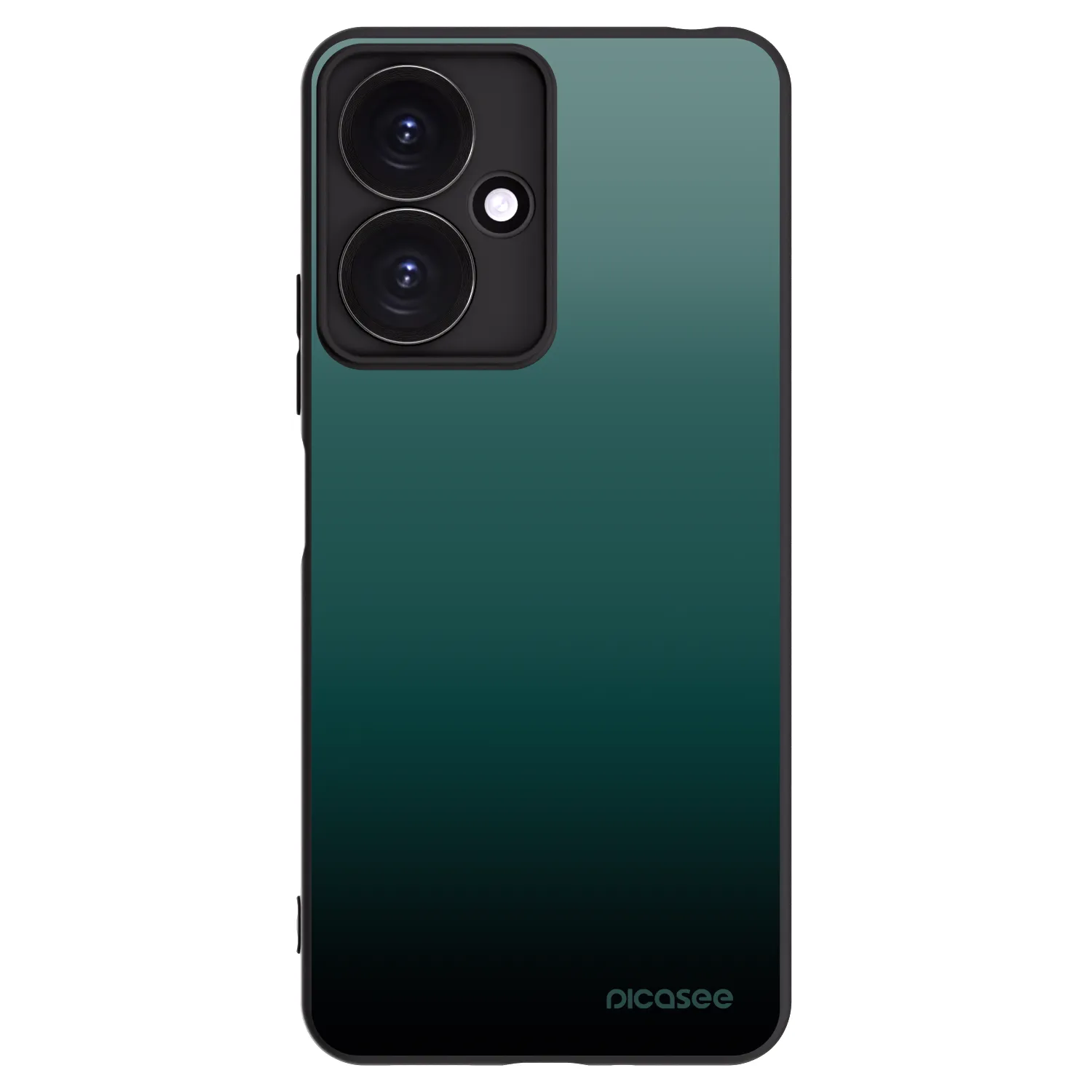 Picasee silikónový čierny obal pre Xiaomi Redmi 13C 5G - Verdant Fade