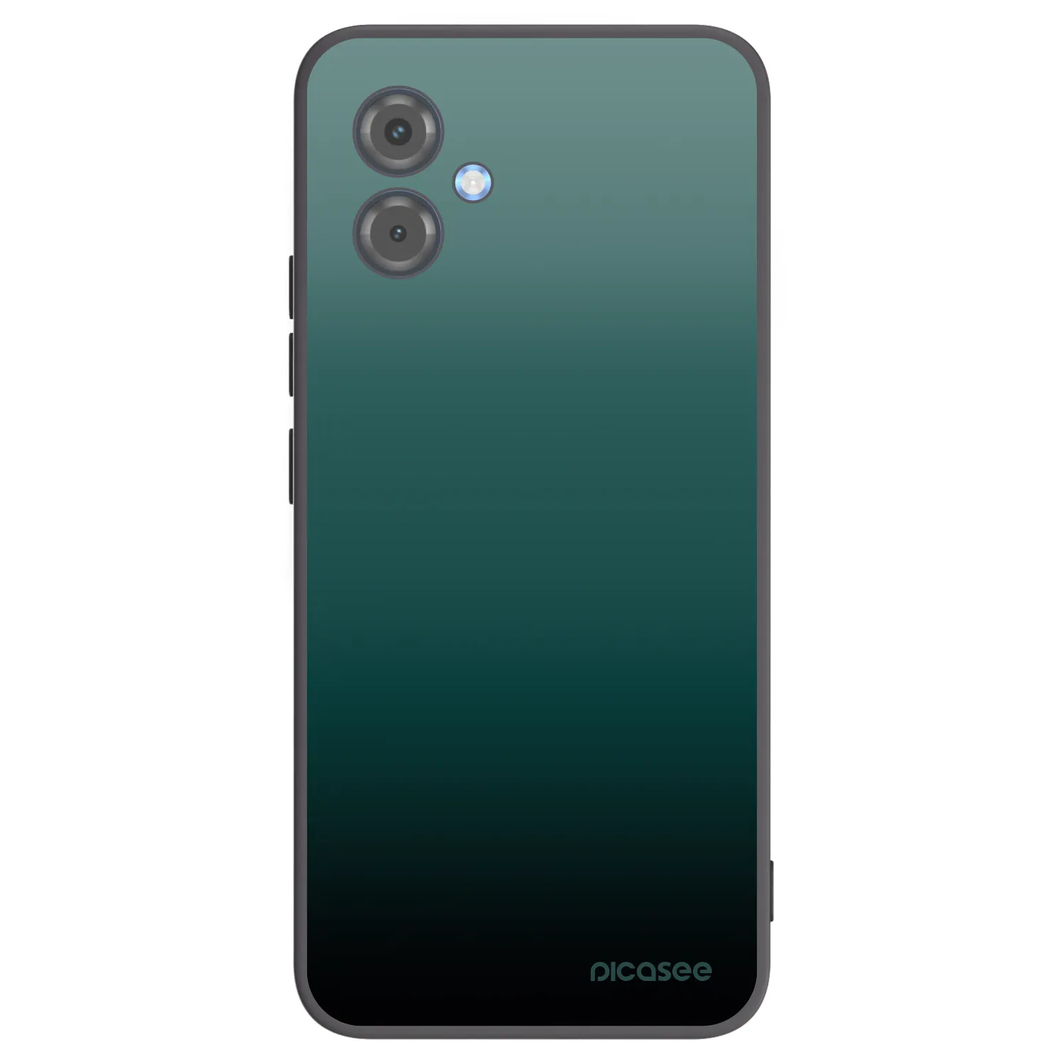 Picasee silikónový čierny obal pre Motorola Moto G14 - Verdant Fade