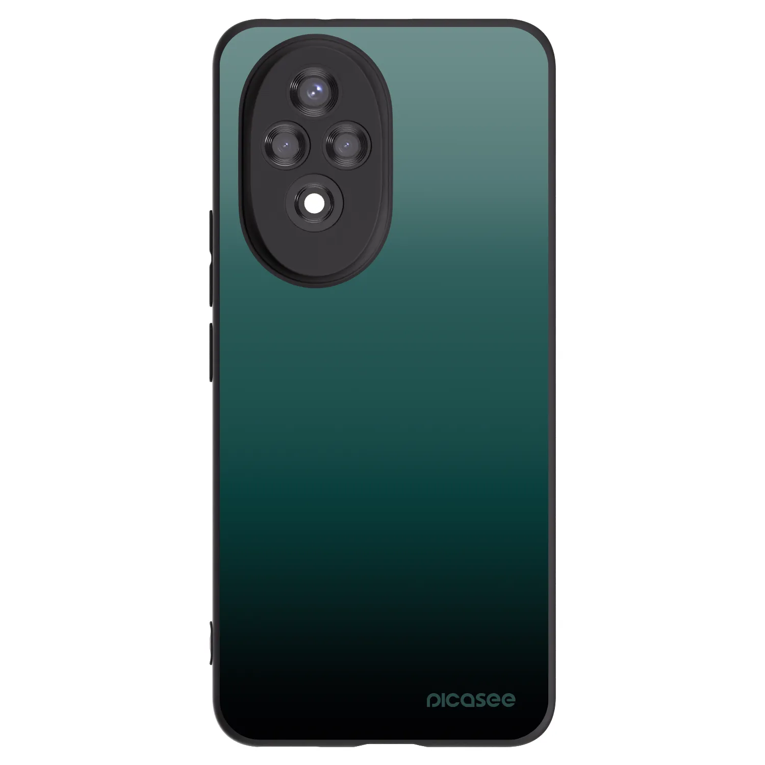 Picasee silikónový čierny obal pre Honor 200 Pro 5G - Verdant Fade