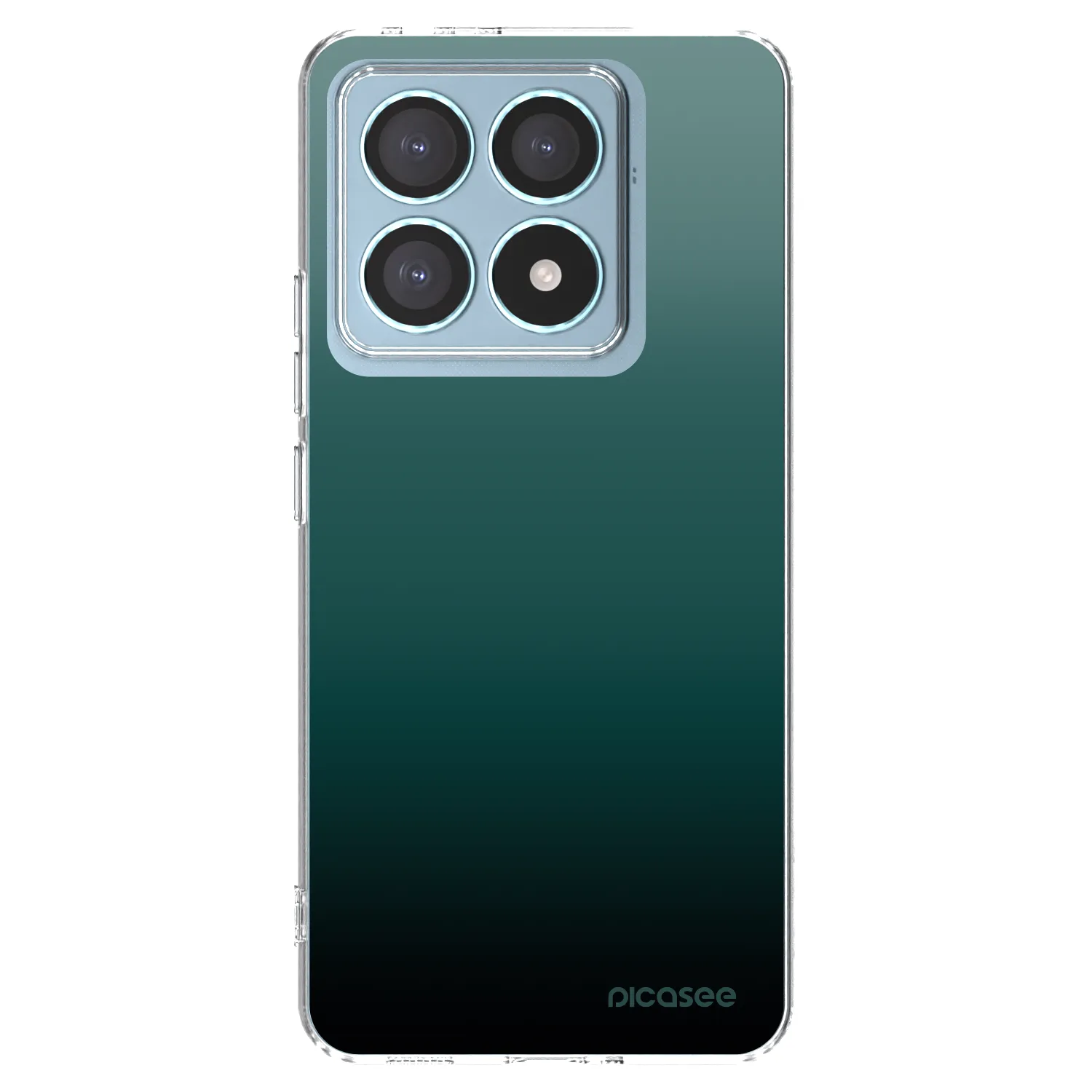 Picasee silikónový prehľadný obal pre Xiaomi 14T Pro - Verdant Fade