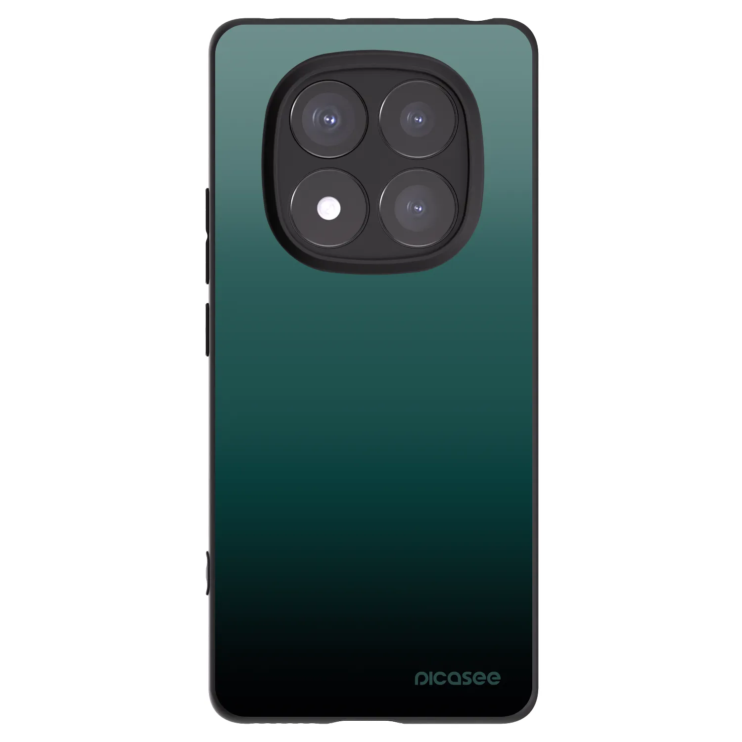Silikónový čierny obal pre Xiaomi Redmi Note 14 Pro 5G - Verdant Fade