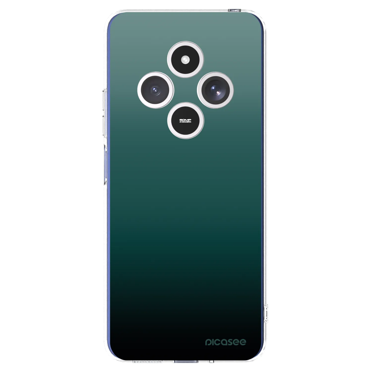 Picasee silikónový prehľadný obal pre Xiaomi Redmi 14C - Verdant Fade