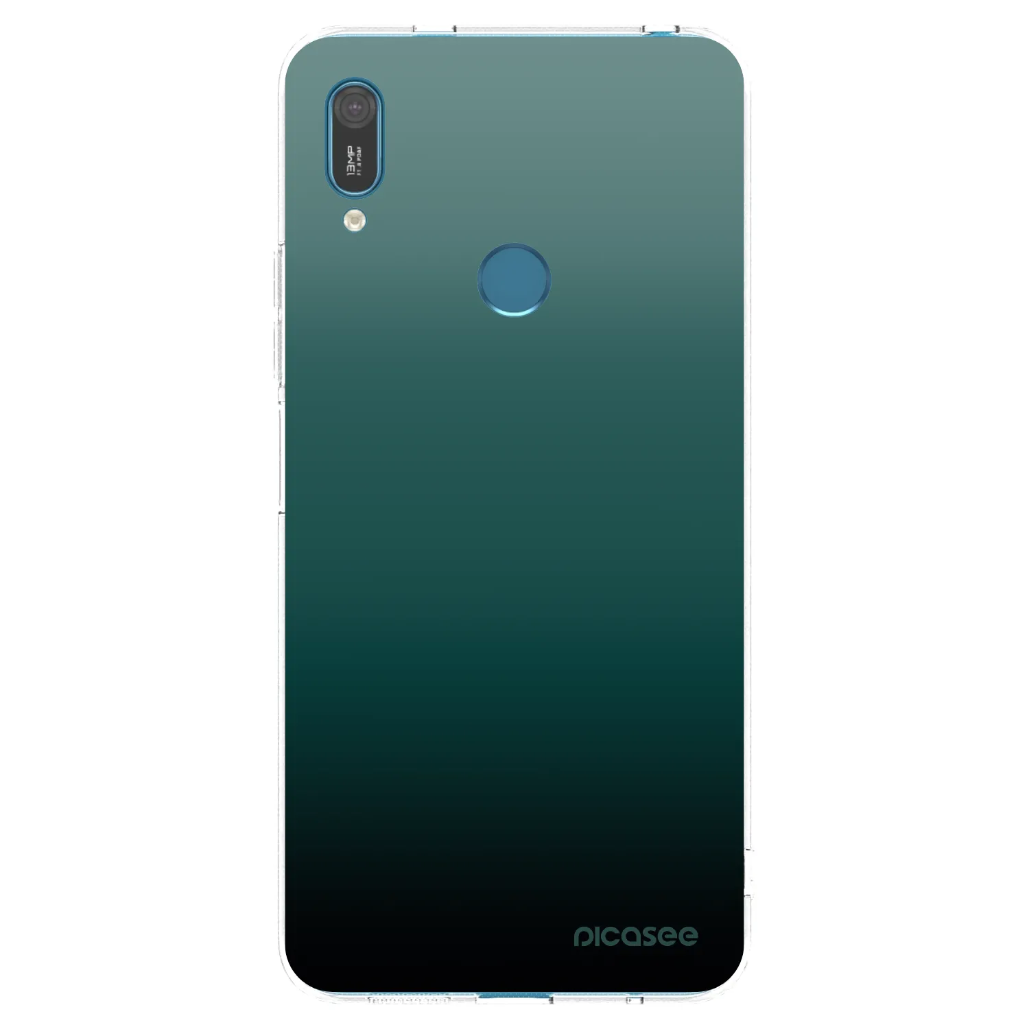 Picasee silikónový prehľadný obal pre Huawei Y7 2019 - Verdant Fade
