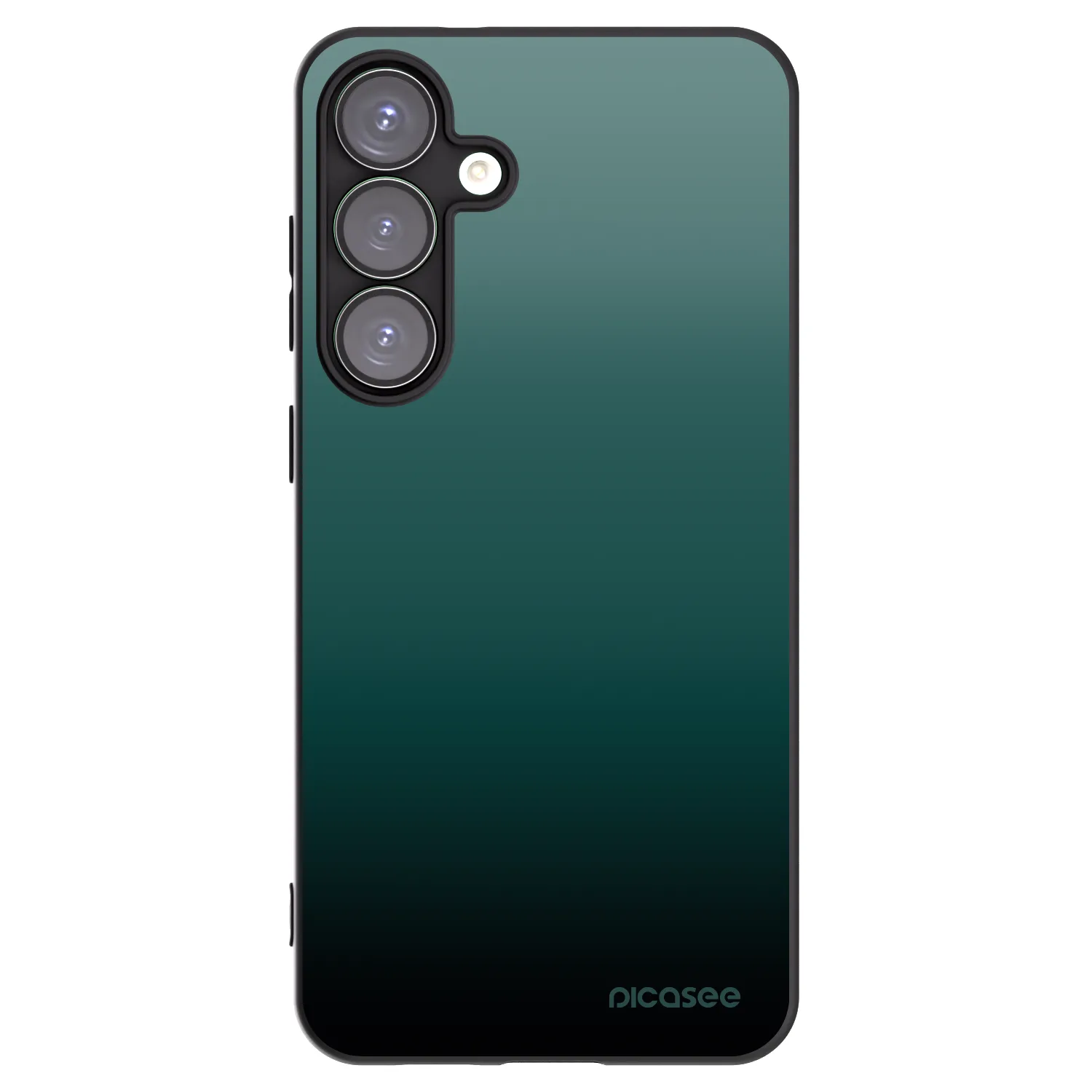 Picasee silikónový čierny obal pre Samsung Galaxy S25+ 5G - Verdant Fade