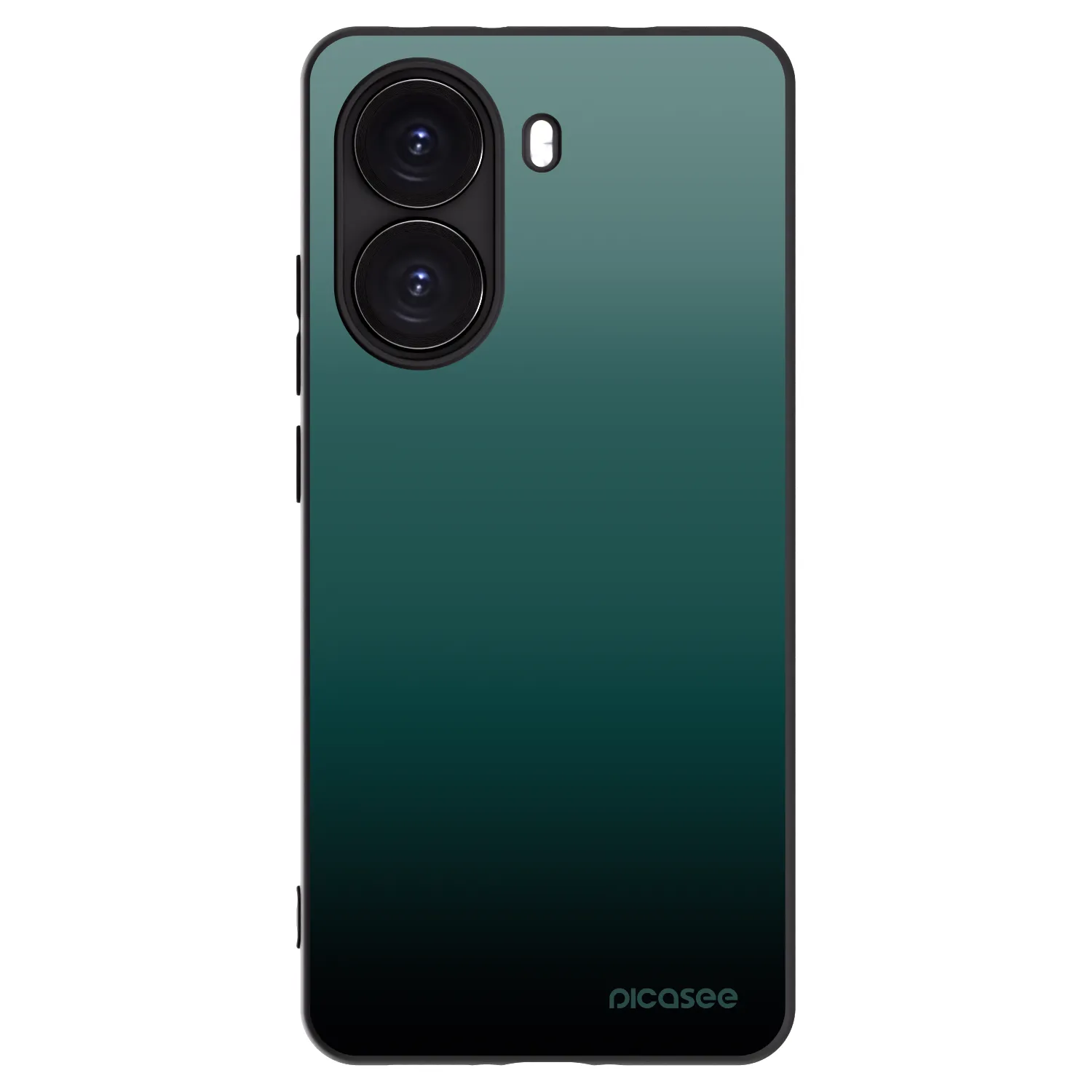 Picasee silikónový čierny obal pre Xiaomi Poco X7 Pro 5G - Verdant Fade