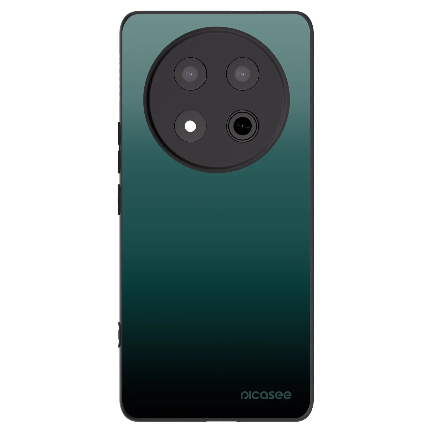 Picasee silikónový čierny obal pre Honor Magic7 Lite 5G - Verdant Fade