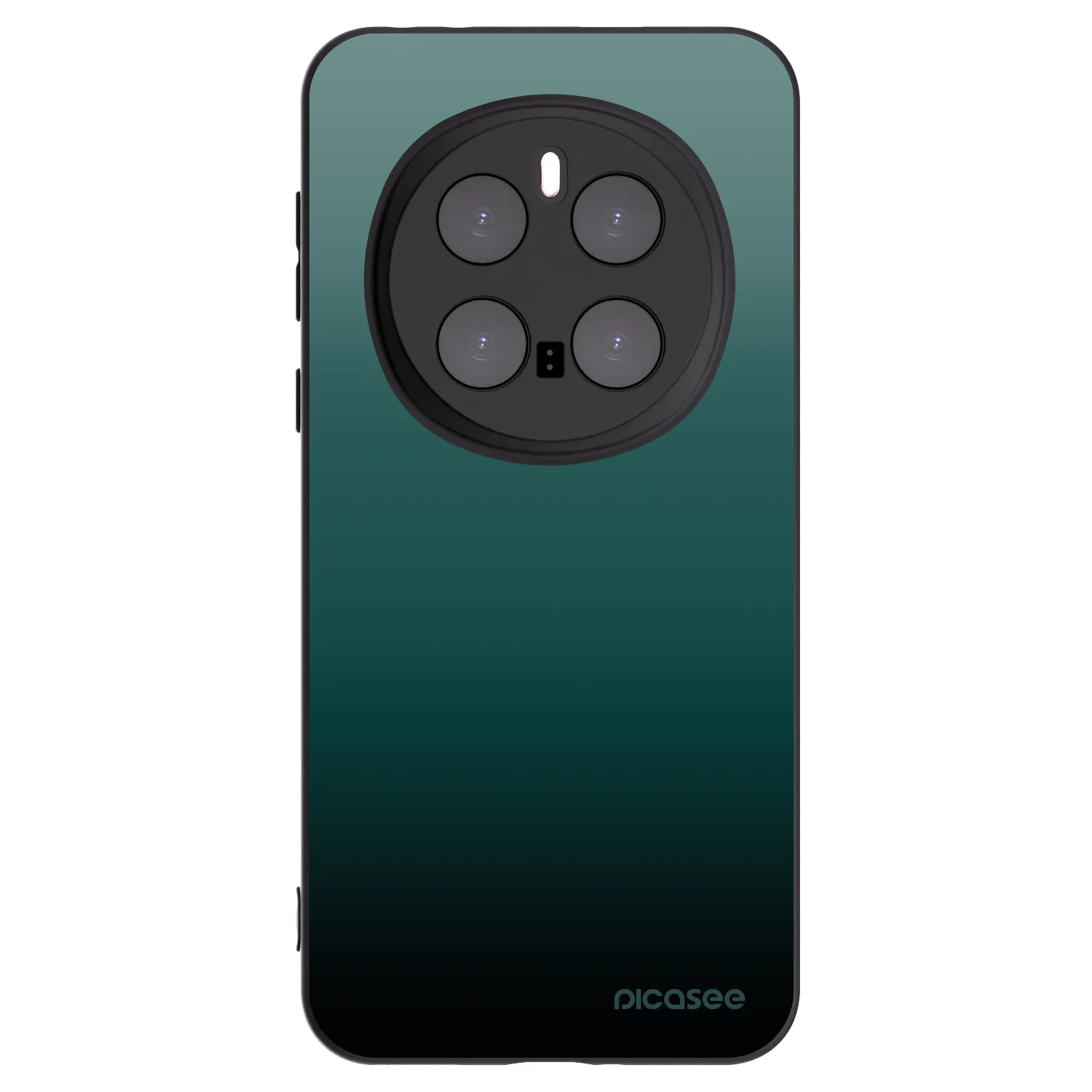 Picasee silikónový čierny obal pre Honor Magic7 Pro 5G - Verdant Fade