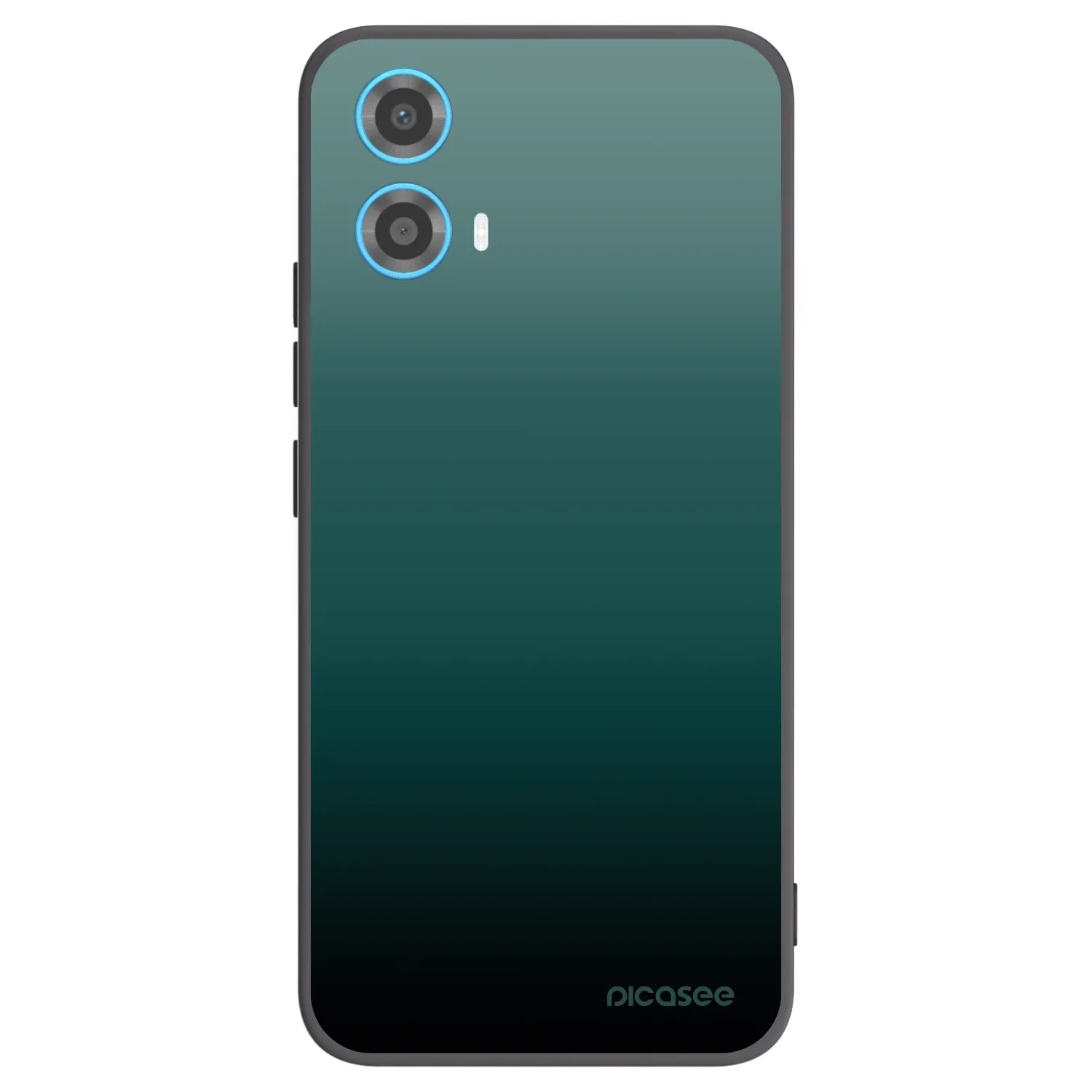 Picasee silikónový čierny obal pre Motorola Moto G34 5G - Verdant Fade