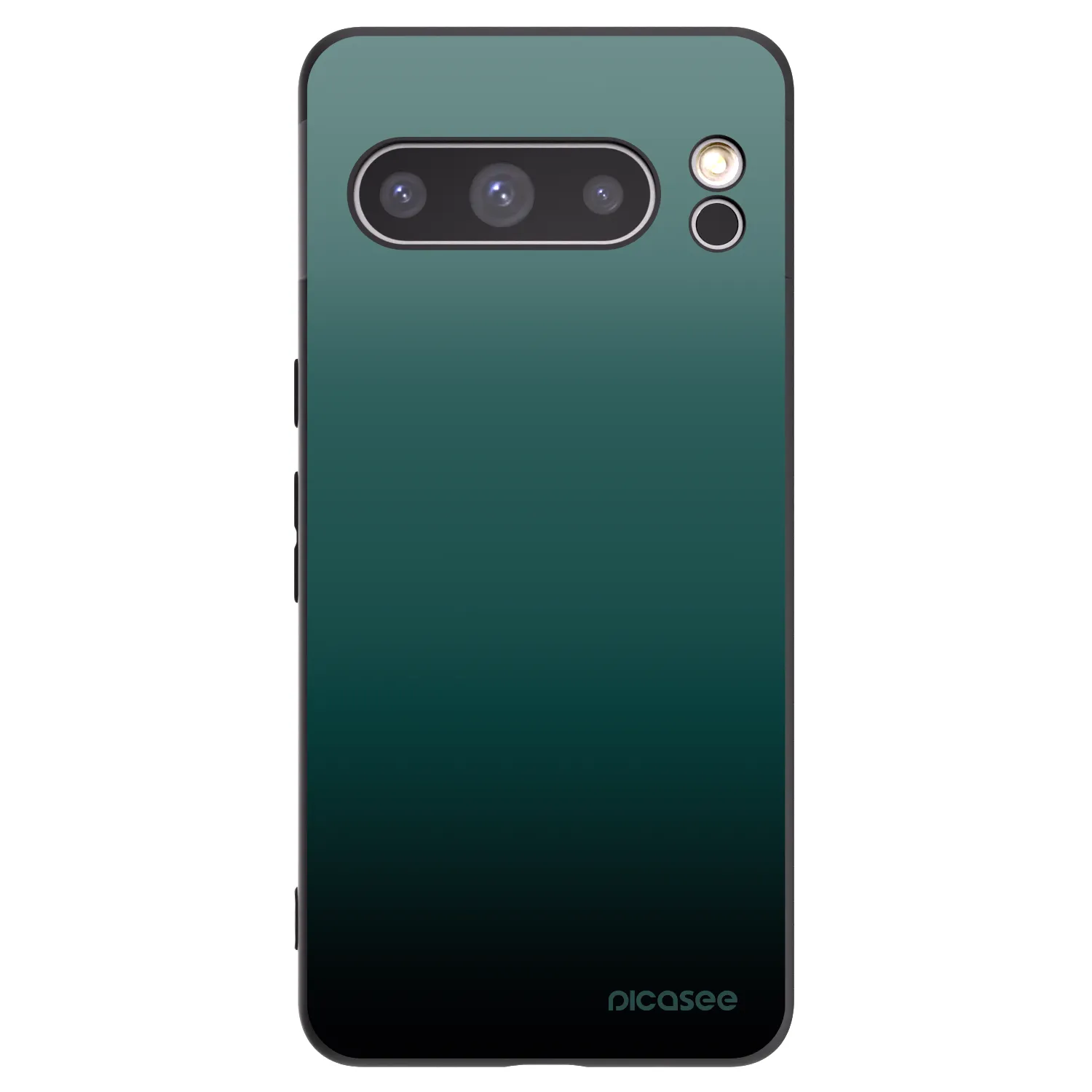 Picasee silikónový čierny obal pre Google Pixel 8 Pro - Verdant Fade